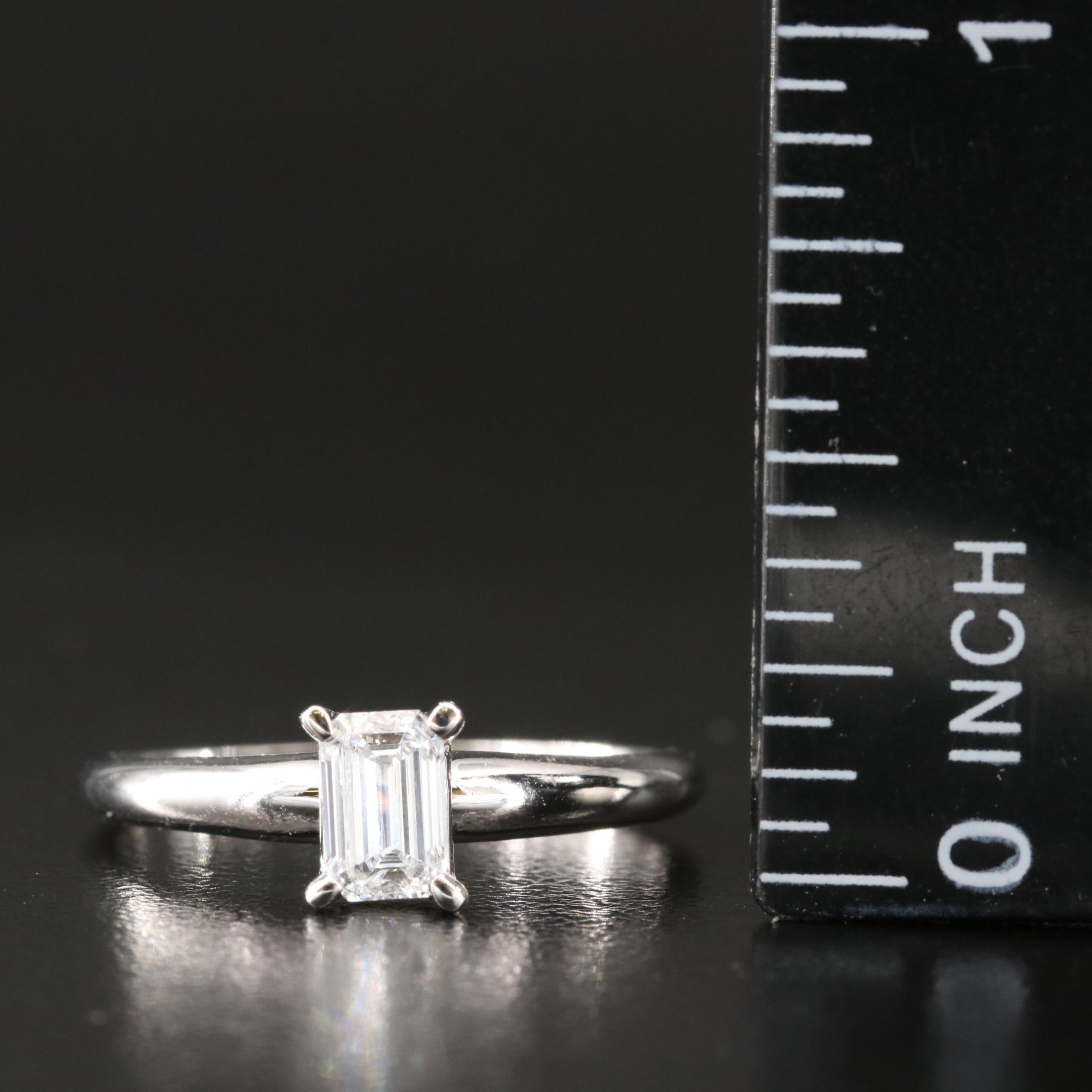 14K 0.44 CT Lab Grown Diamond Solitaire Ring