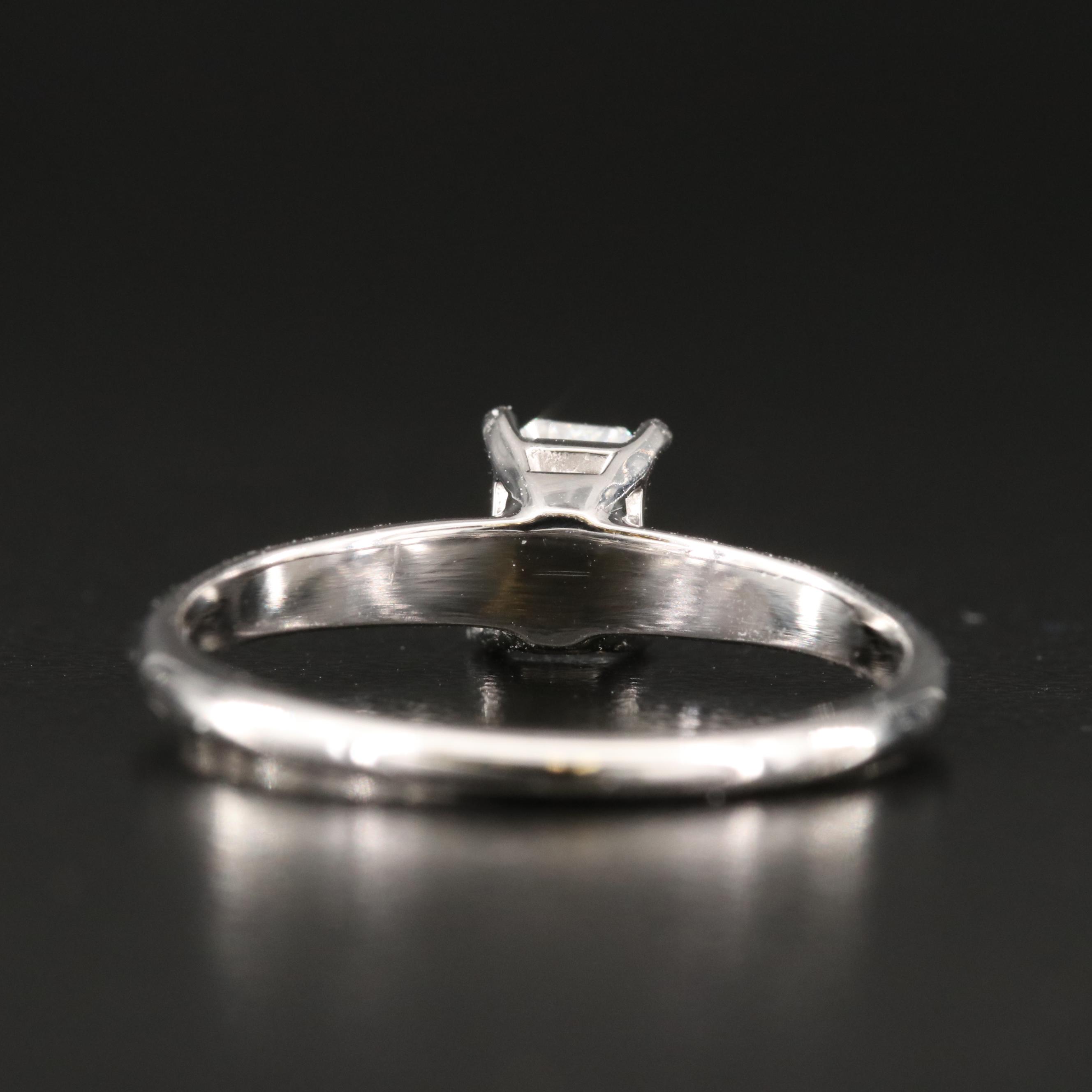 14K 0.44 CT Lab Grown Diamond Solitaire Ring