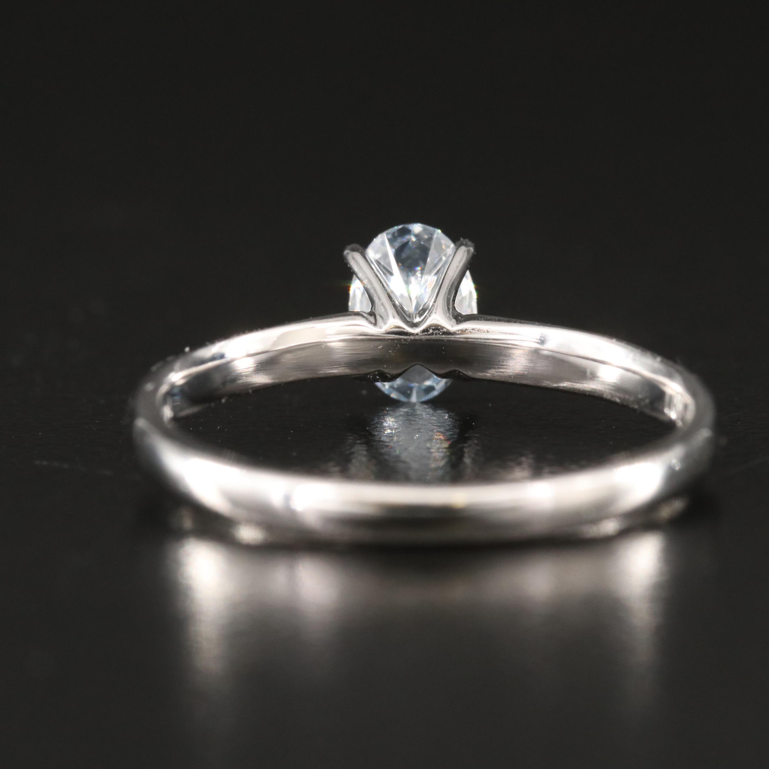 14K 0.50 CT Lab Grown Diamond Ring