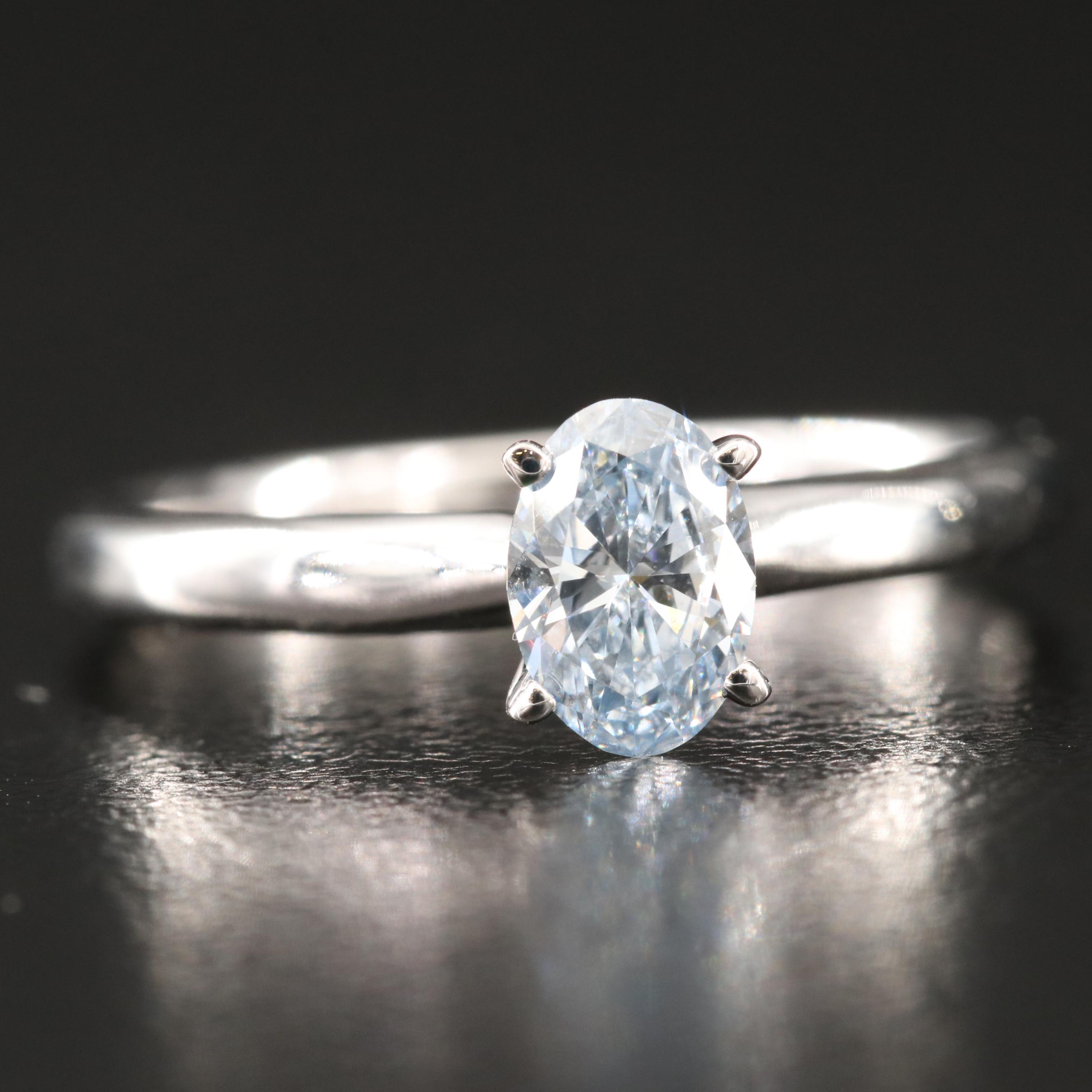 14K 0.50 CT Lab Grown Diamond Ring