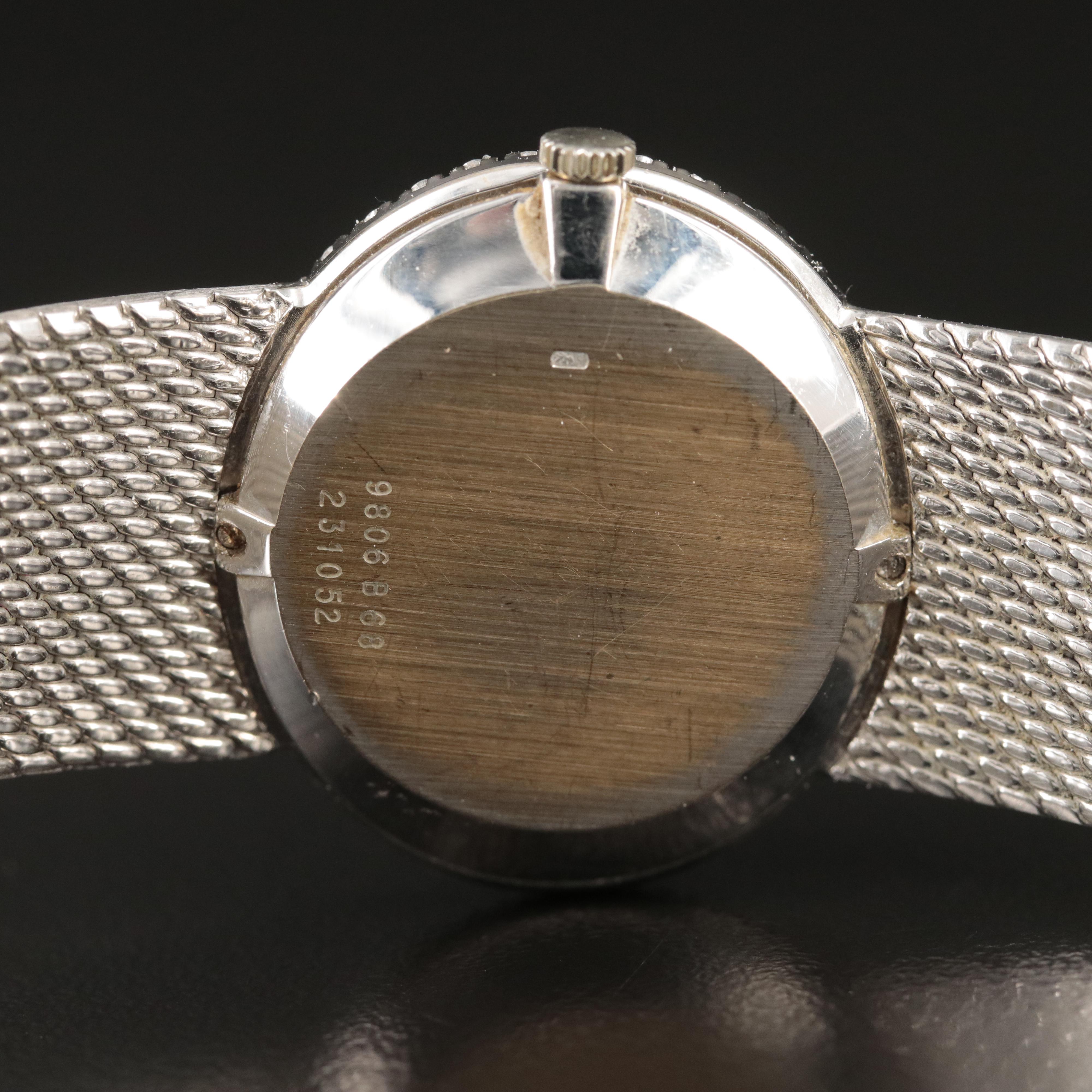 18K Piaget Opal and Diamond Watch