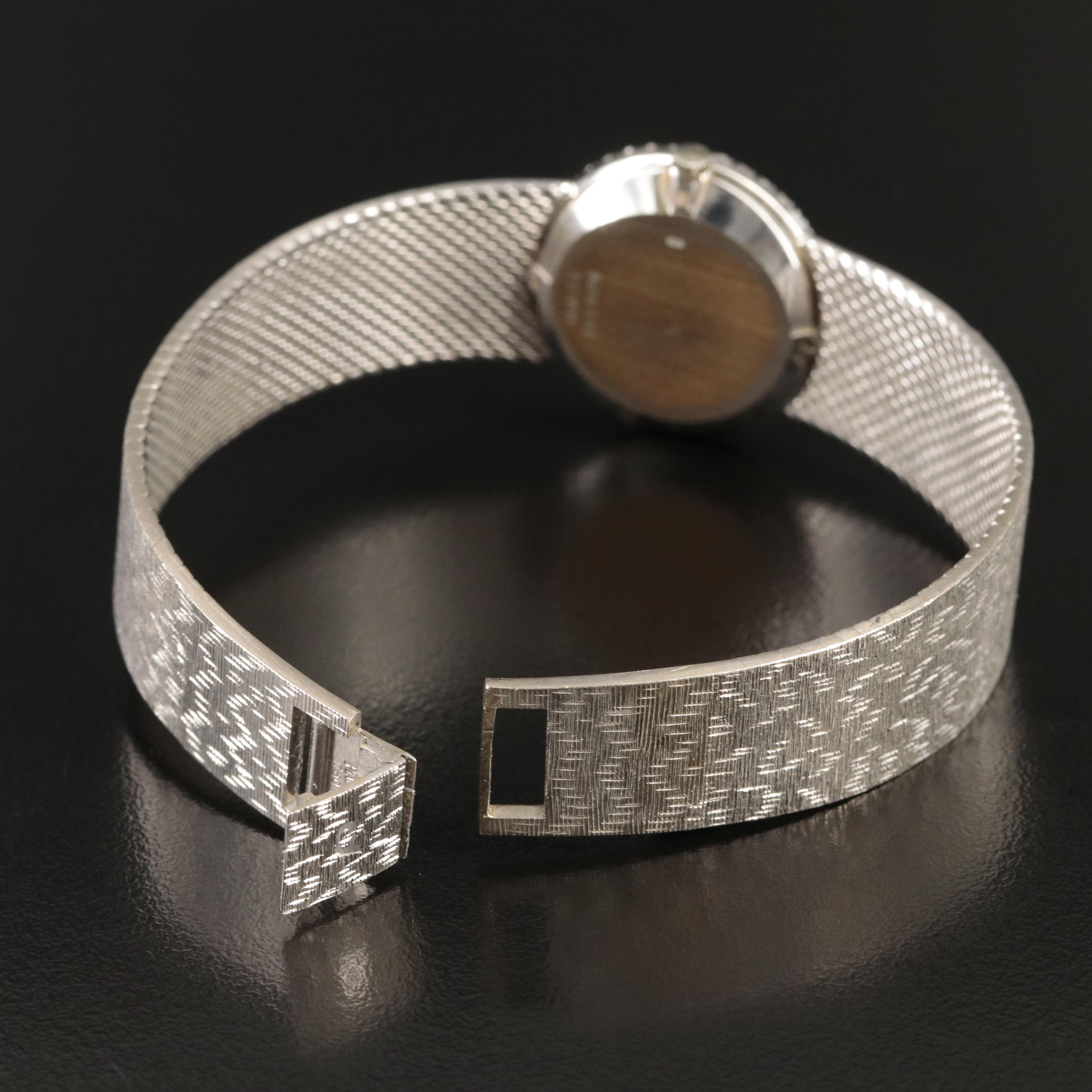 18K Piaget Opal and Diamond Watch