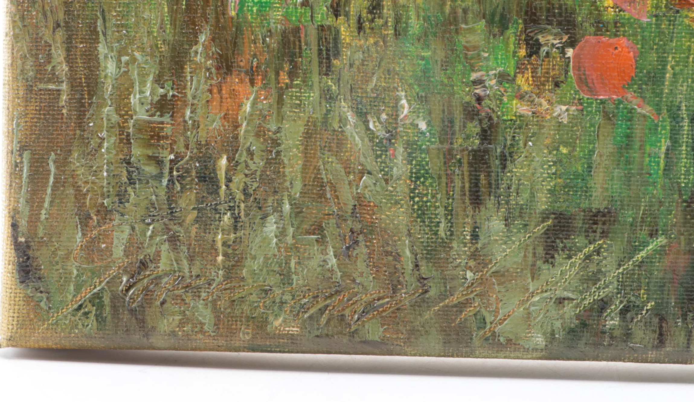 Garncarek Aleksander Landscape Oil Painting "Pole," 2022