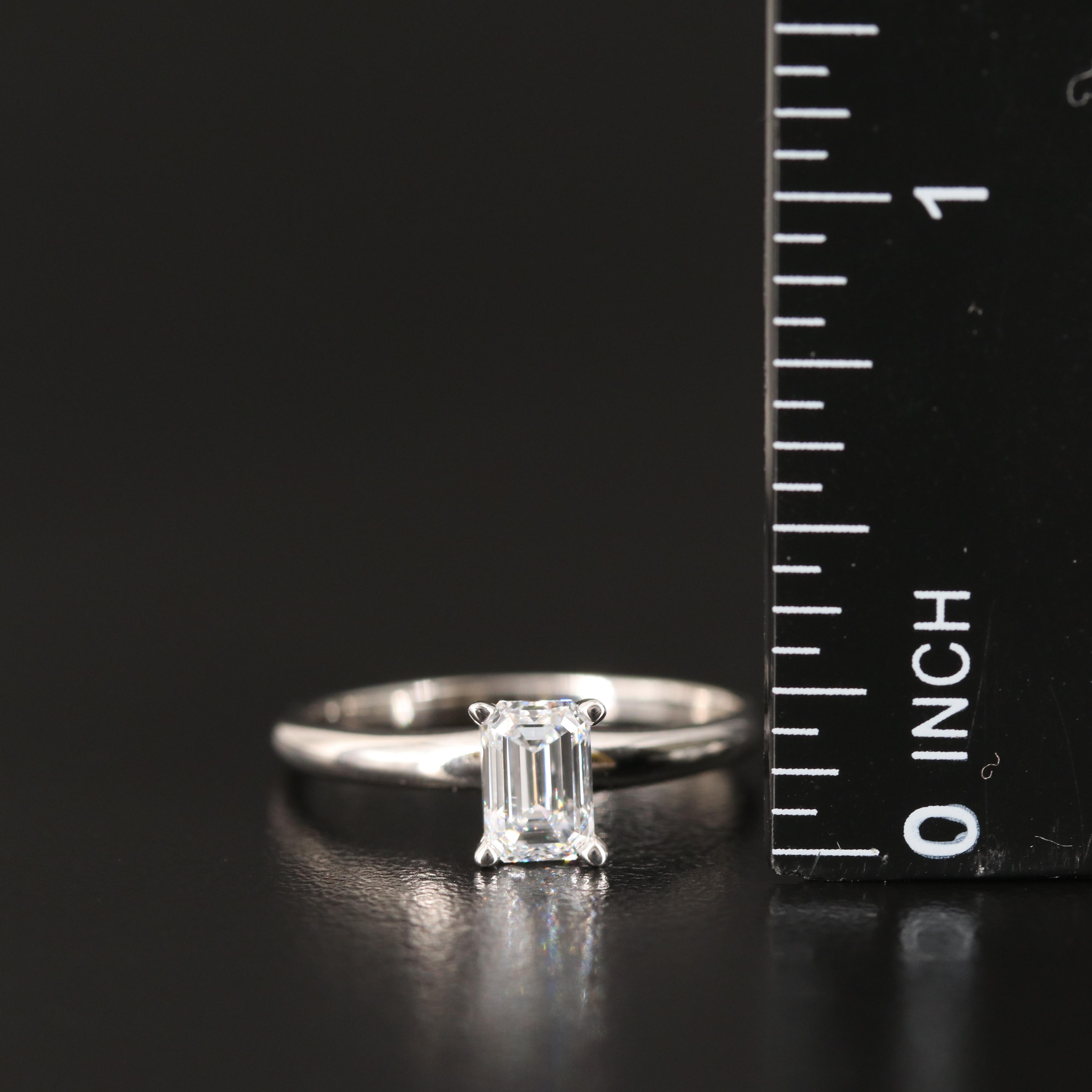 14K 0.69 CT Lab Grown Diamond Solitaire Ring