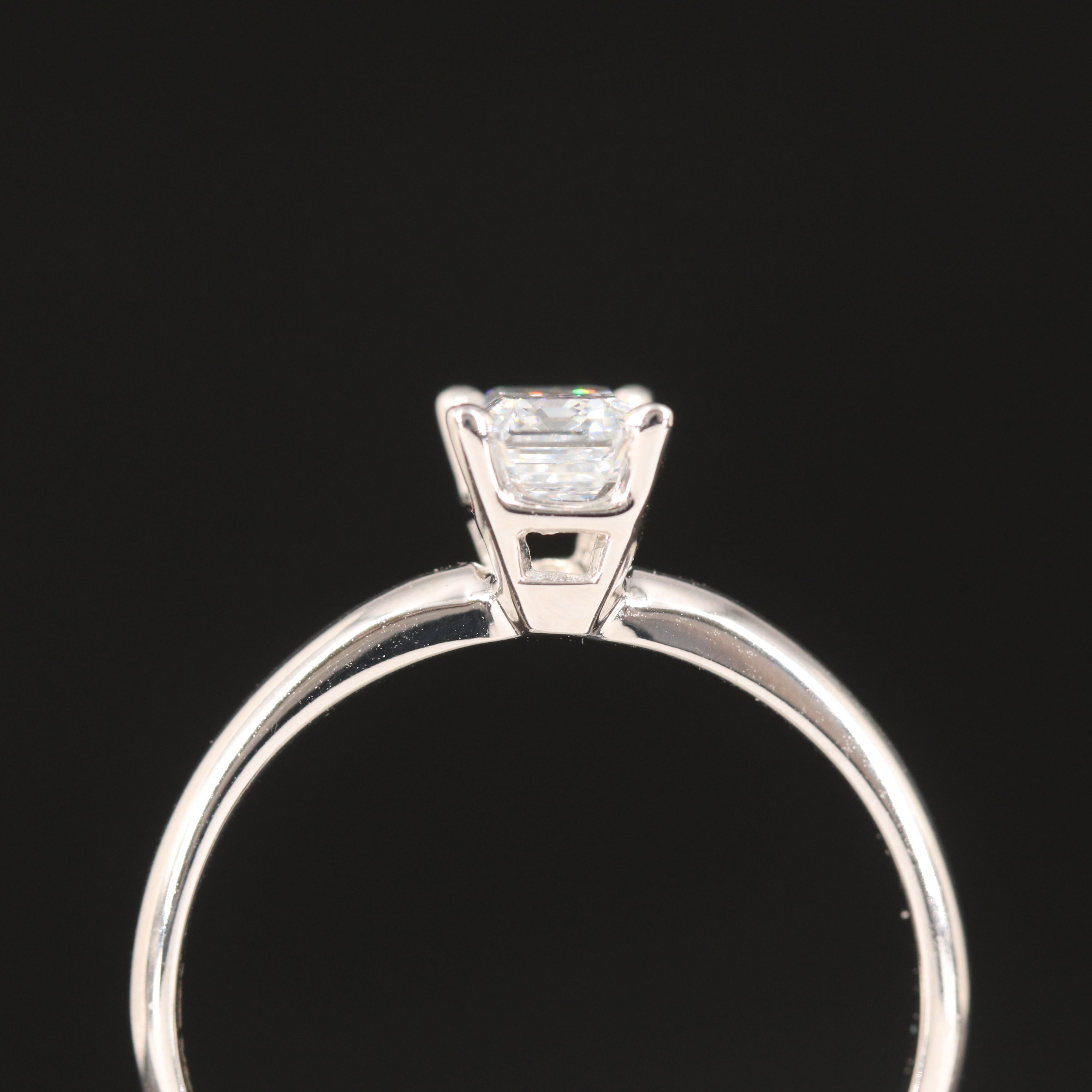 14K 0.69 CT Lab Grown Diamond Solitaire Ring