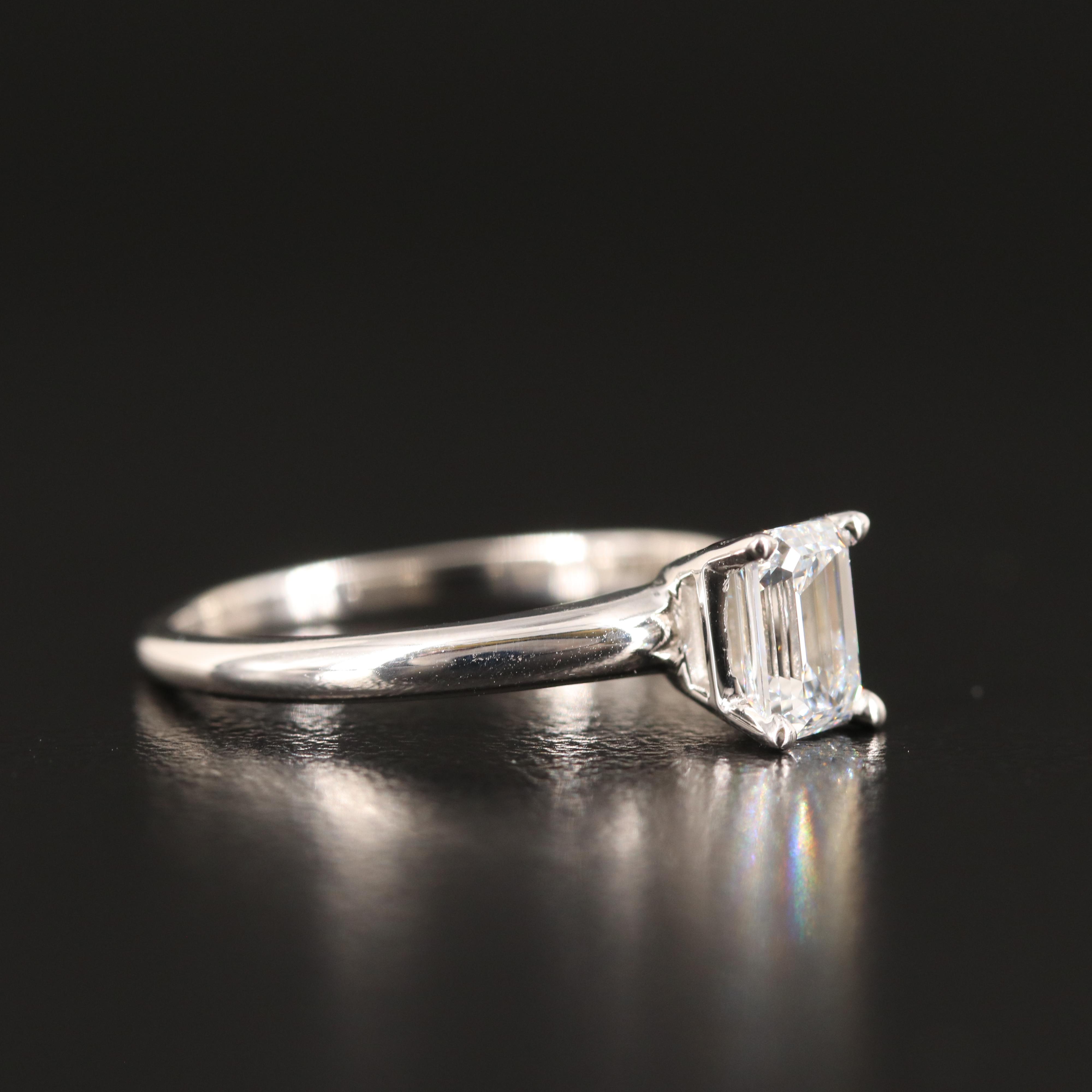 14K 0.69 CT Lab Grown Diamond Solitaire Ring