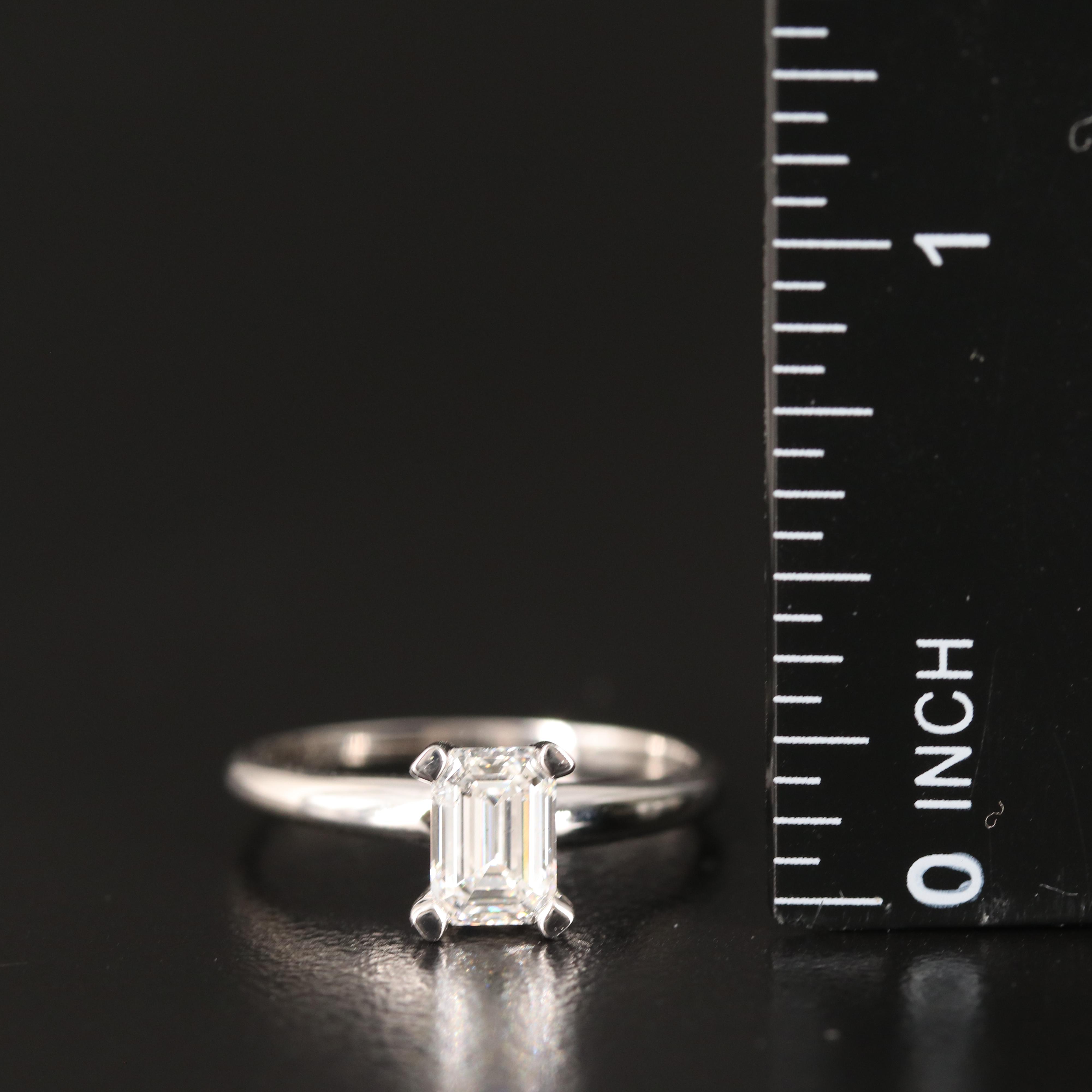 14K 0.60 CT Lab Grown Diamond Solitaire Ring