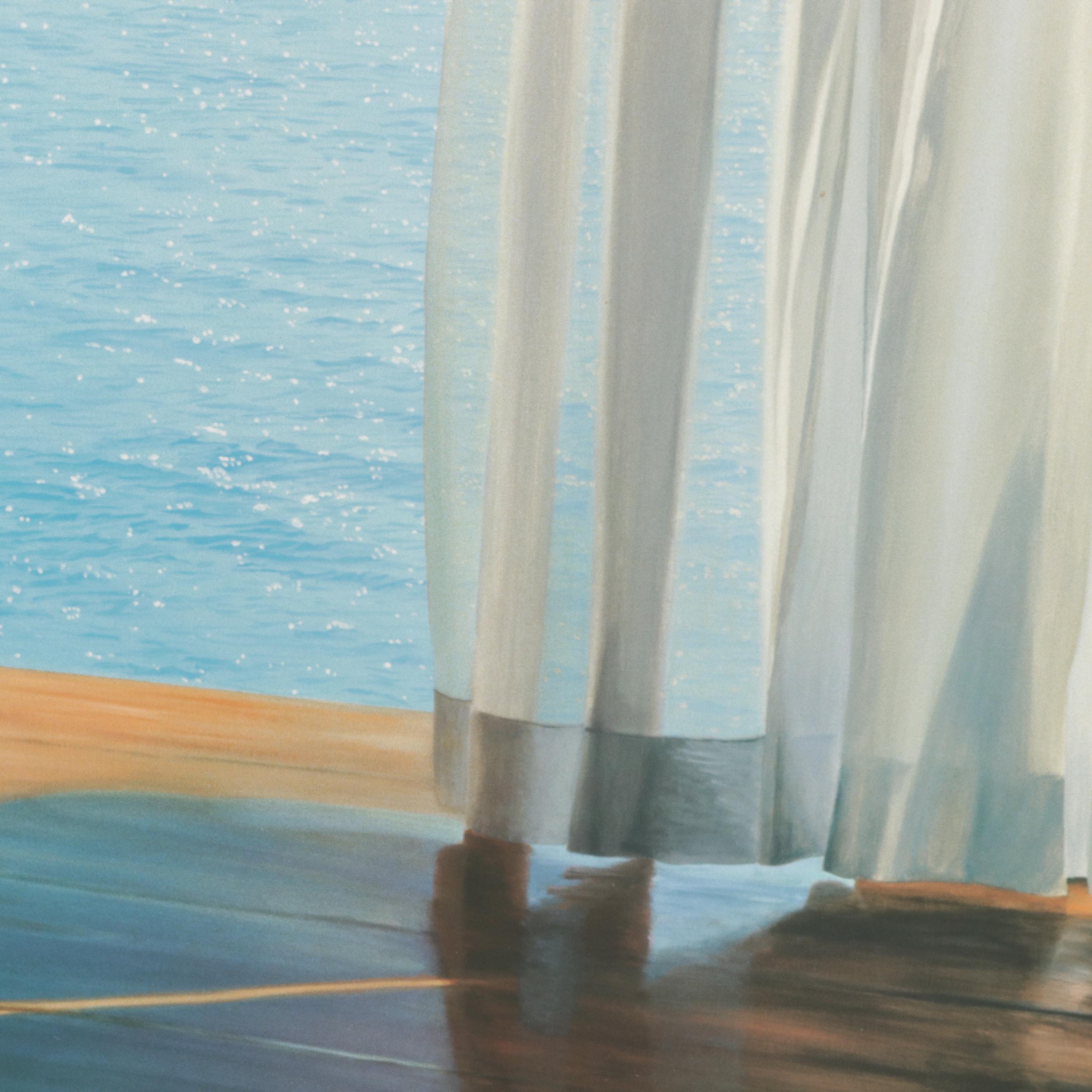 Offset Lithograph After Alice Dalton Brown "Blue Comes Through," Circa 2000