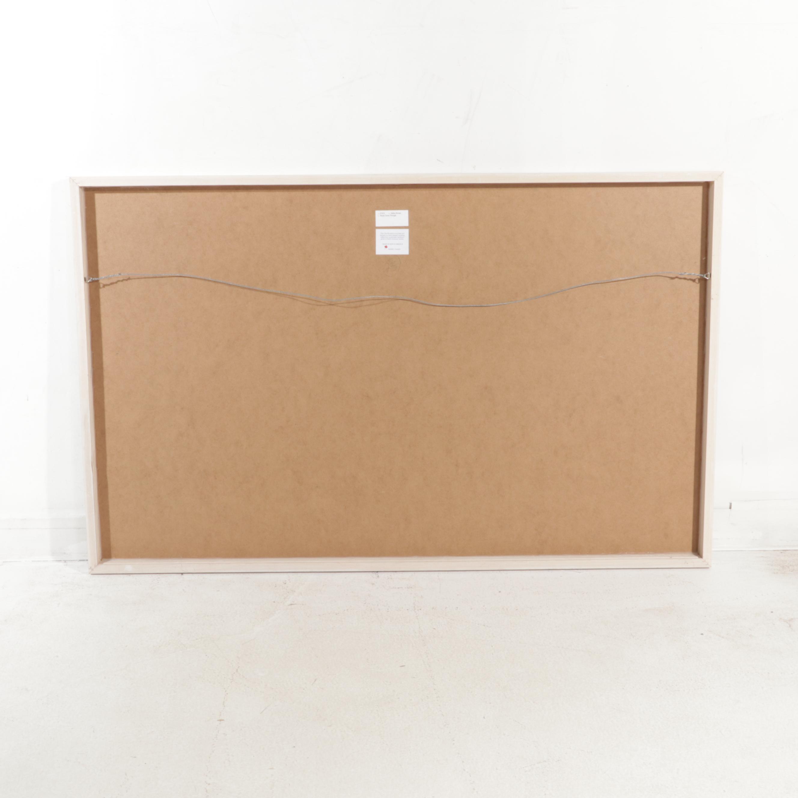 Offset Lithograph After Alice Dalton Brown "Blue Comes Through," Circa 2000