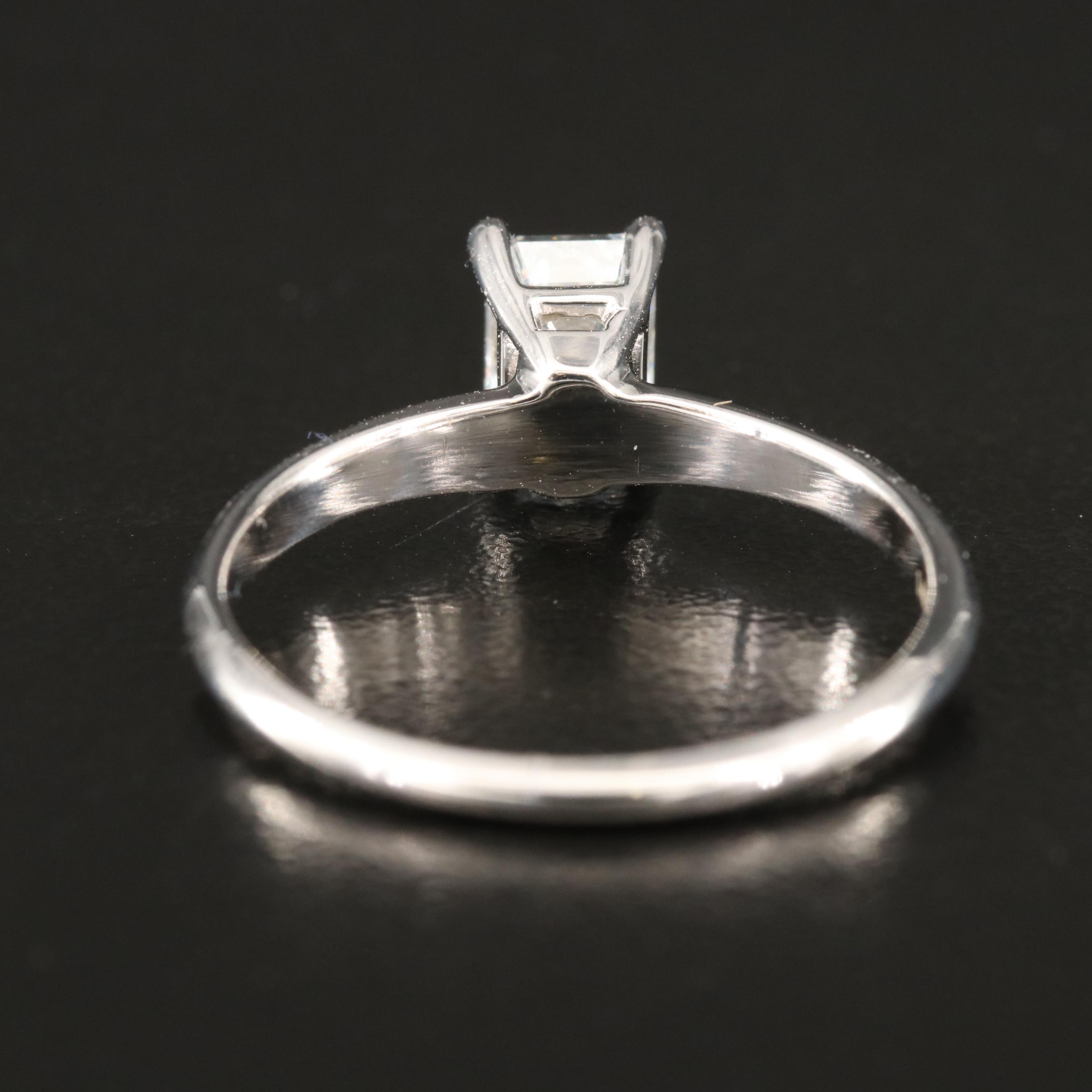 14K 0.74 CT Lab Grown Diamond Solitaire Ring