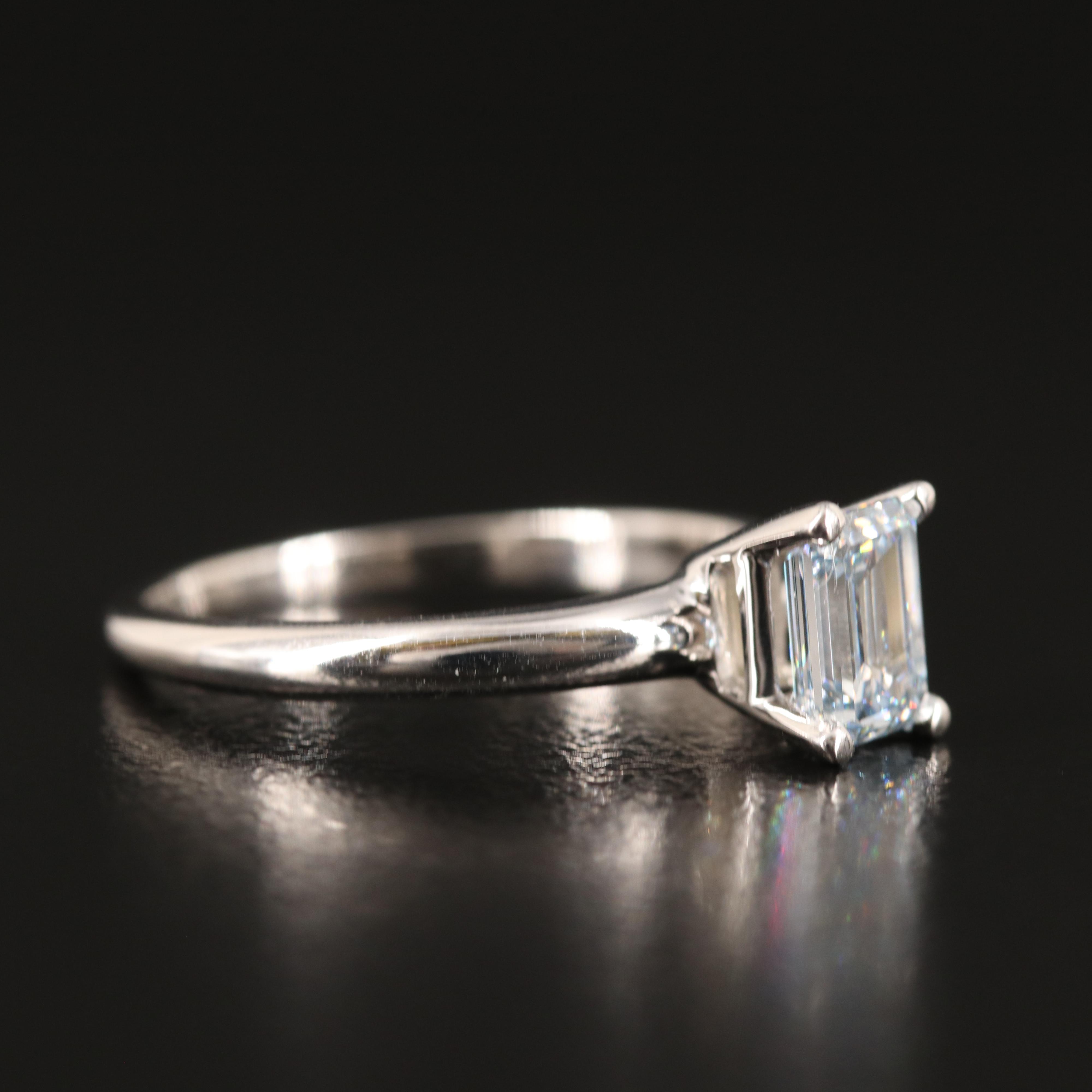 14K 0.71 CT Lab Grown Diamond Solitaire Ring