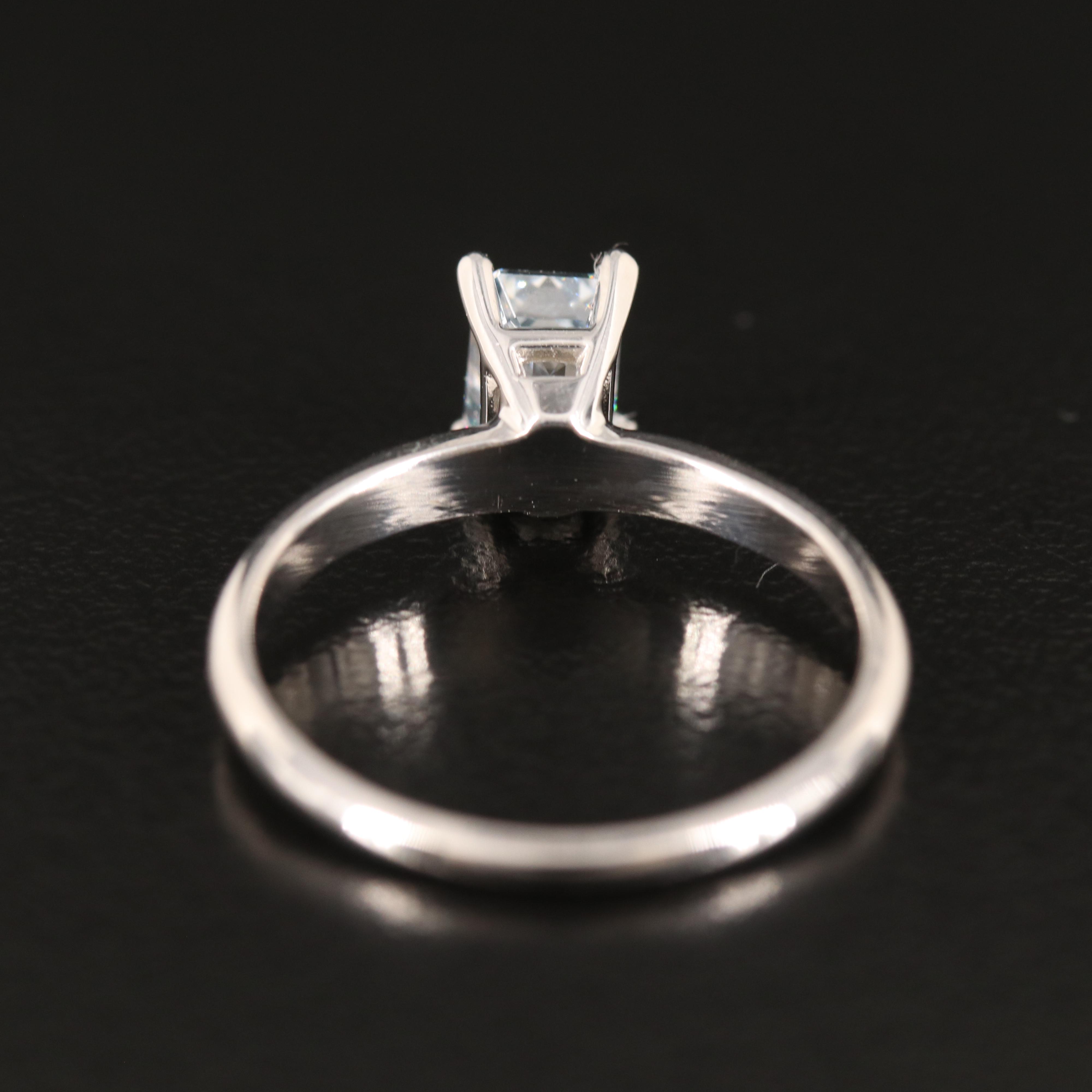 14K 0.71 CT Lab Grown Diamond Solitaire Ring