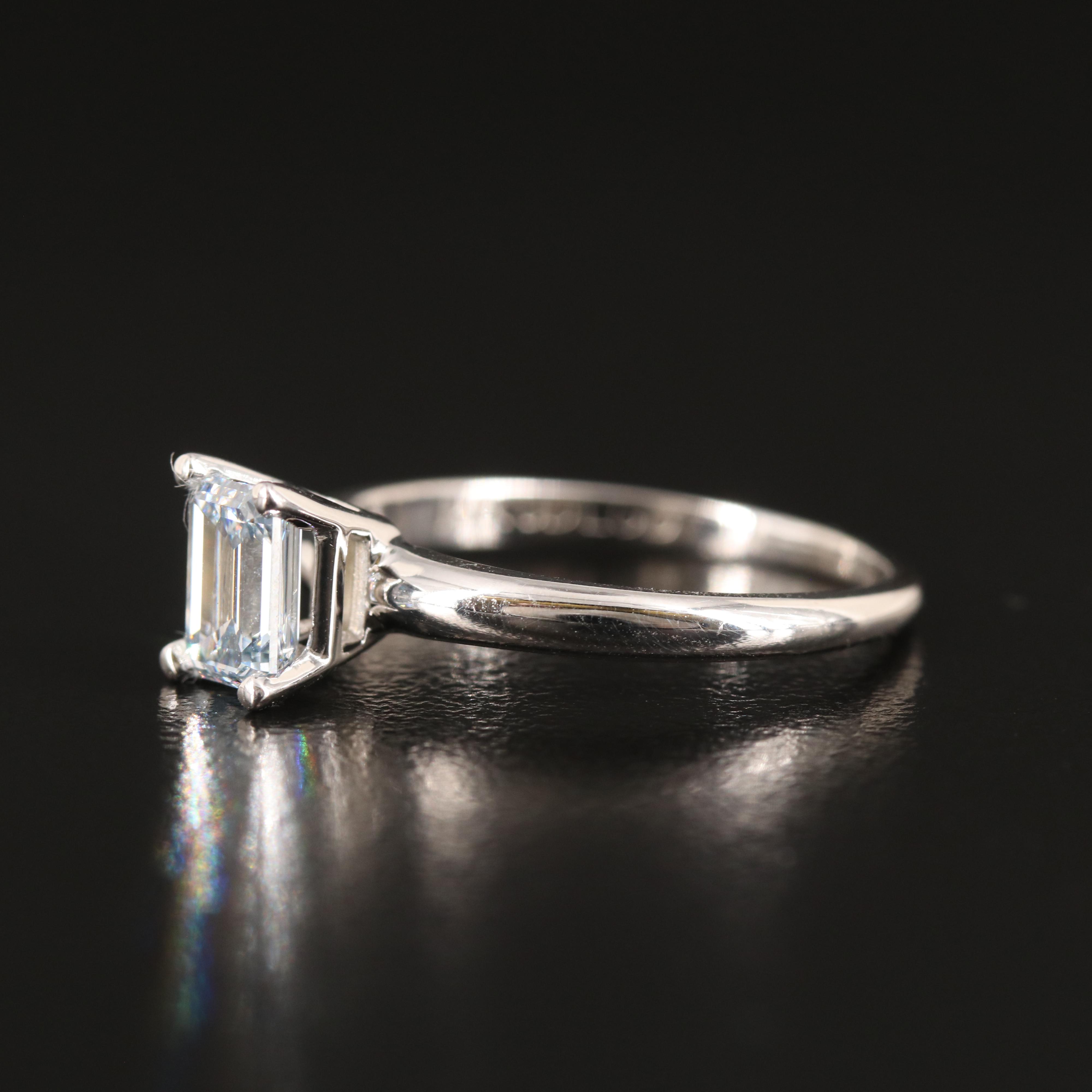 14K 0.71 CT Lab Grown Diamond Solitaire Ring