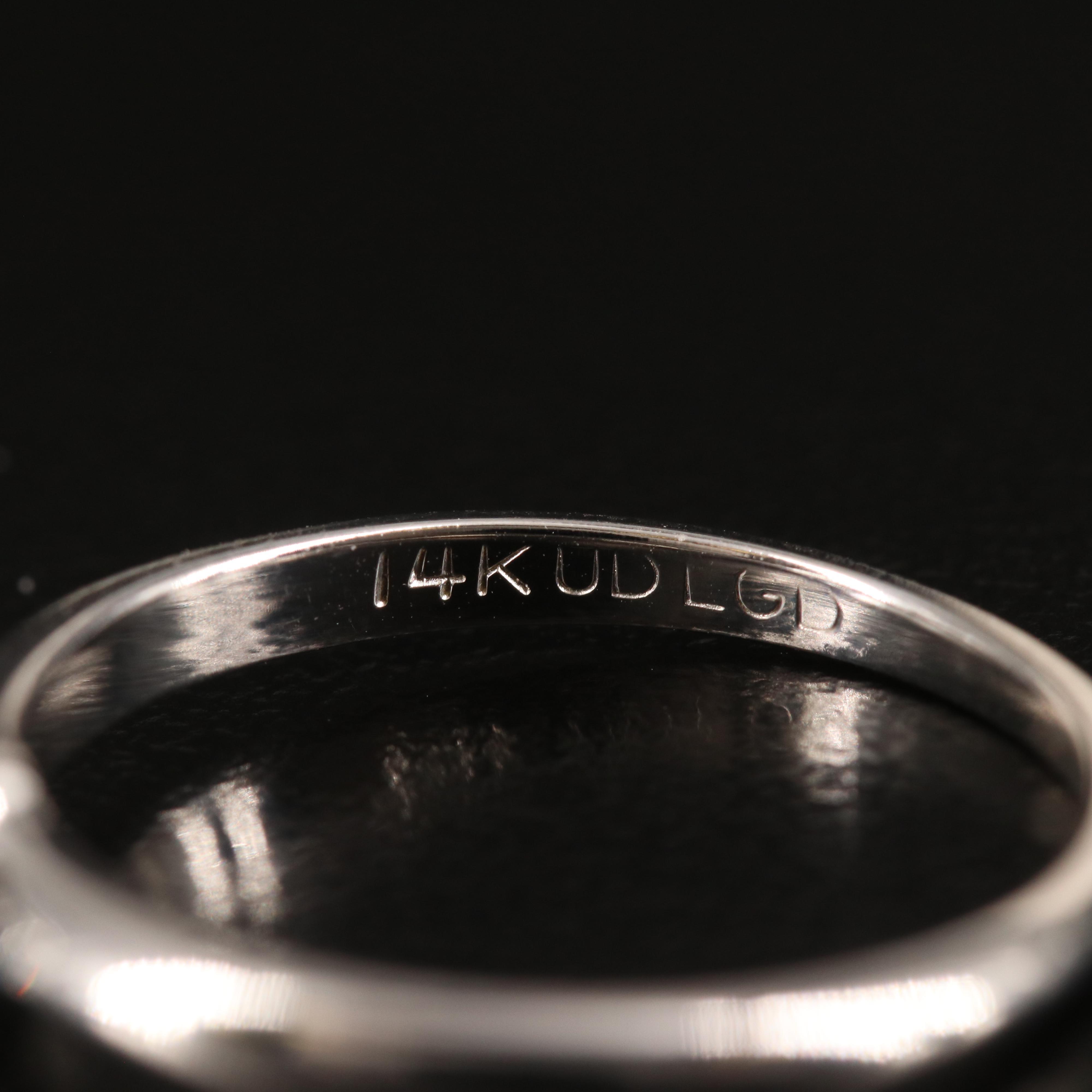 14K 0.71 CT Lab Grown Diamond Solitaire Ring