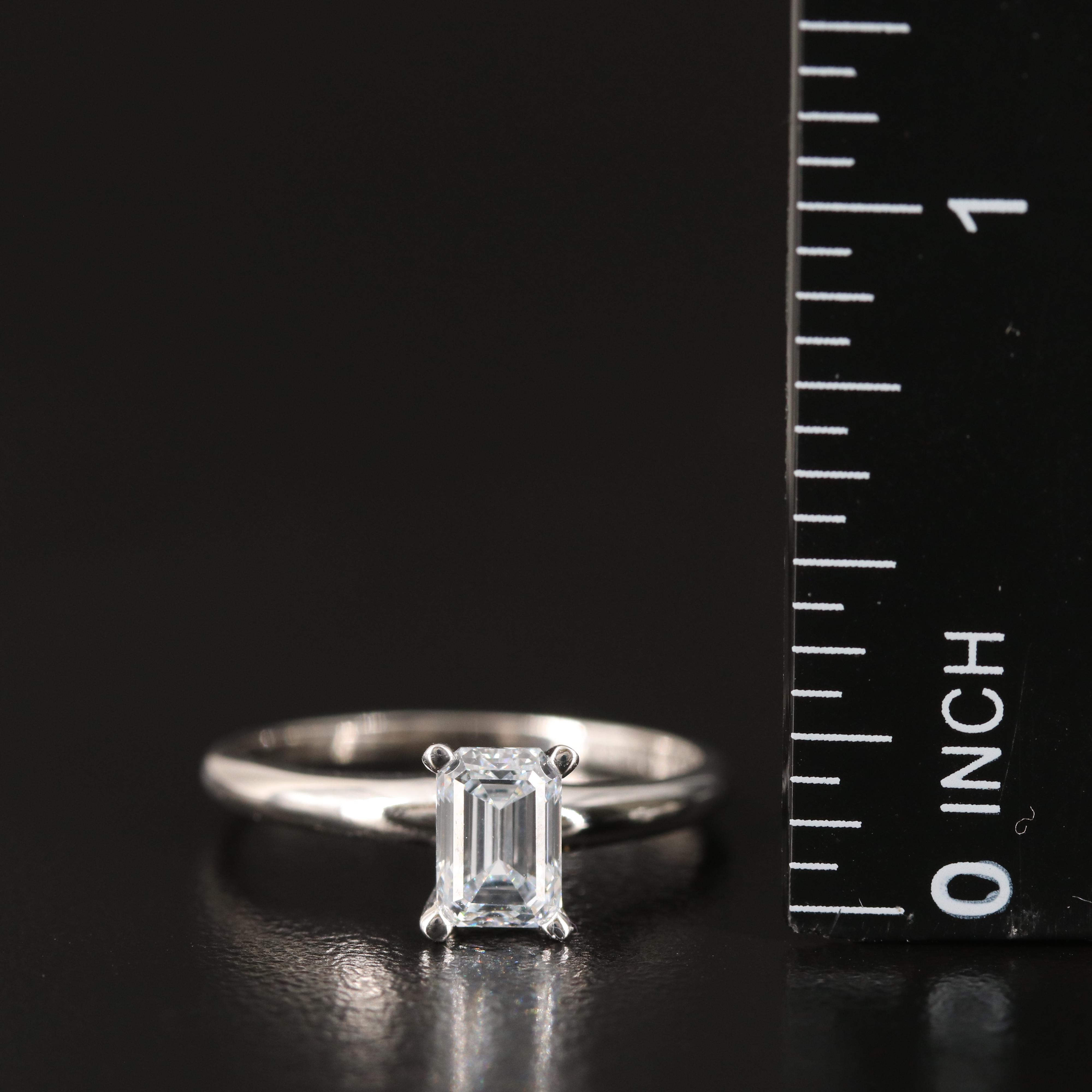 14K 0.73 CT Lab Grown Diamond Solitaire Ring