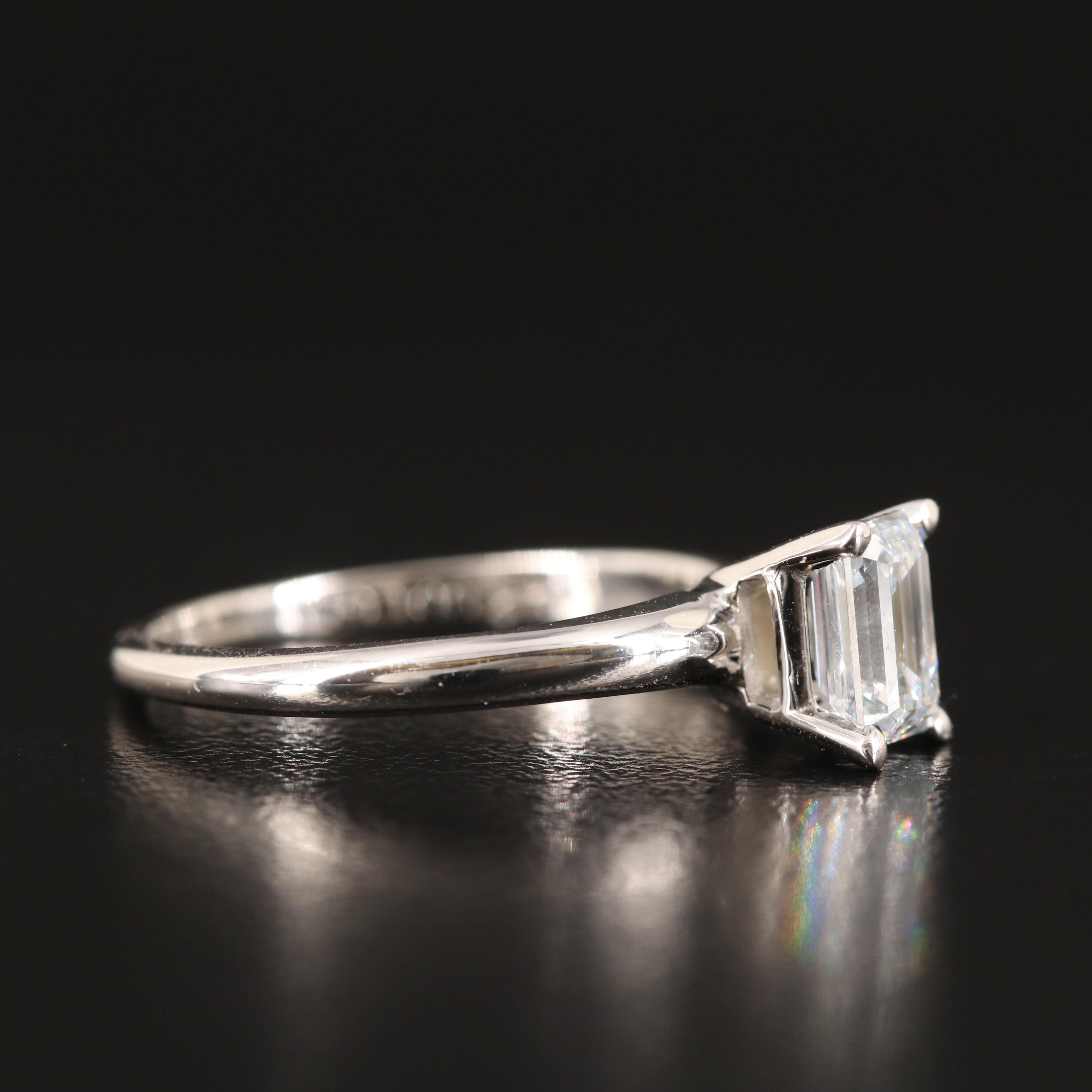 14K 0.73 CT Lab Grown Diamond Solitaire Ring