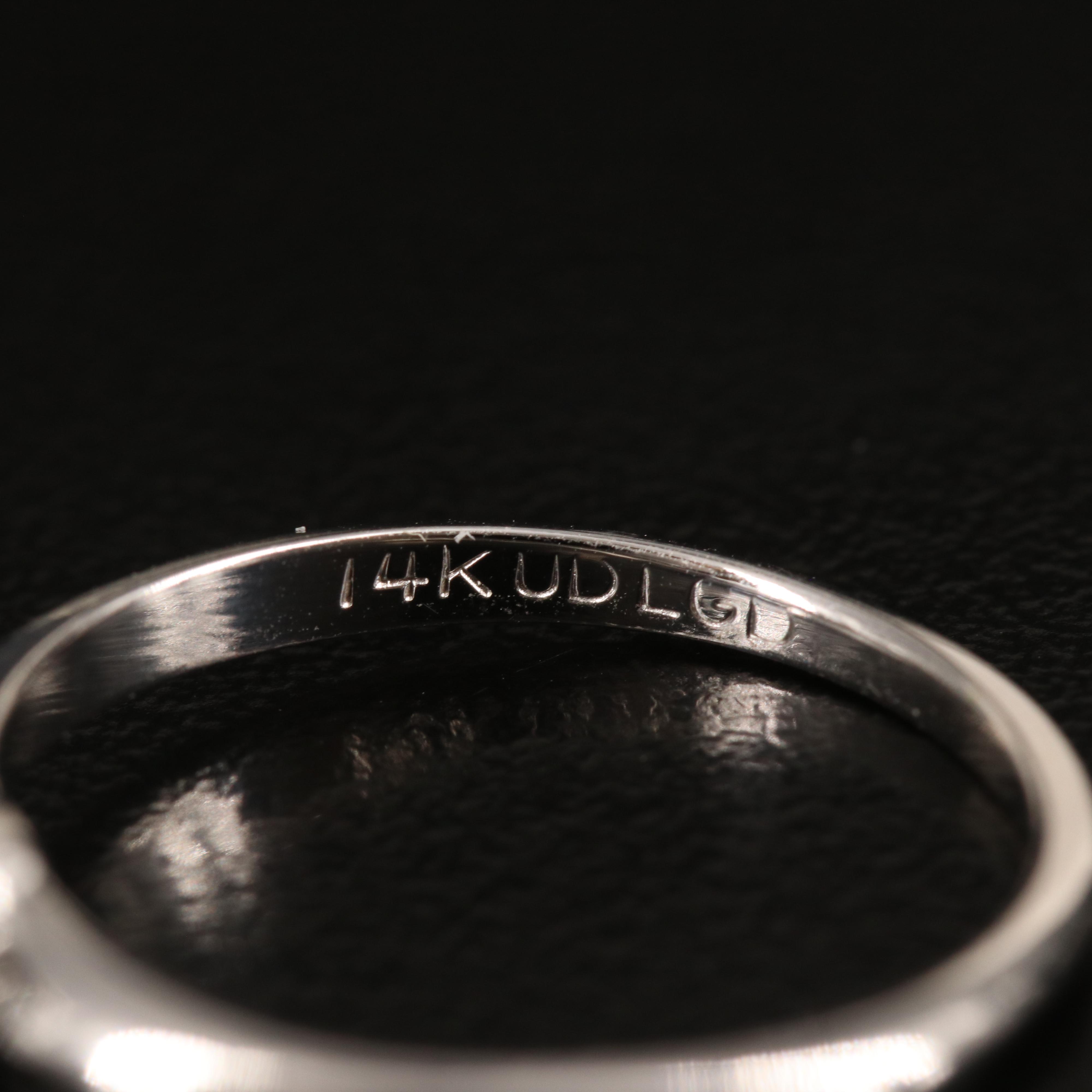 14K 0.73 CT Lab Grown Diamond Solitaire Ring