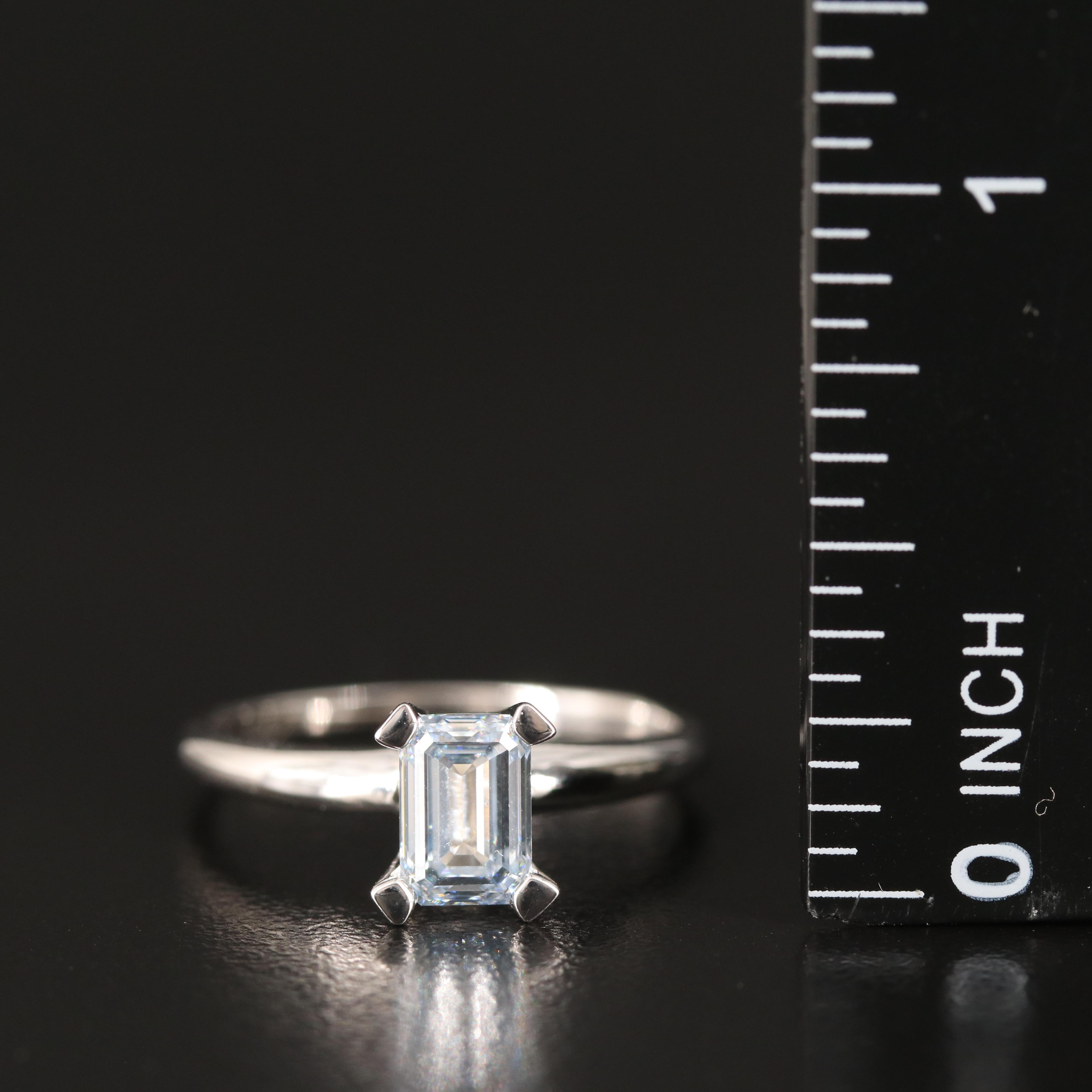 14K 0.79 CT Lab Grown Diamond Solitaire Ring
