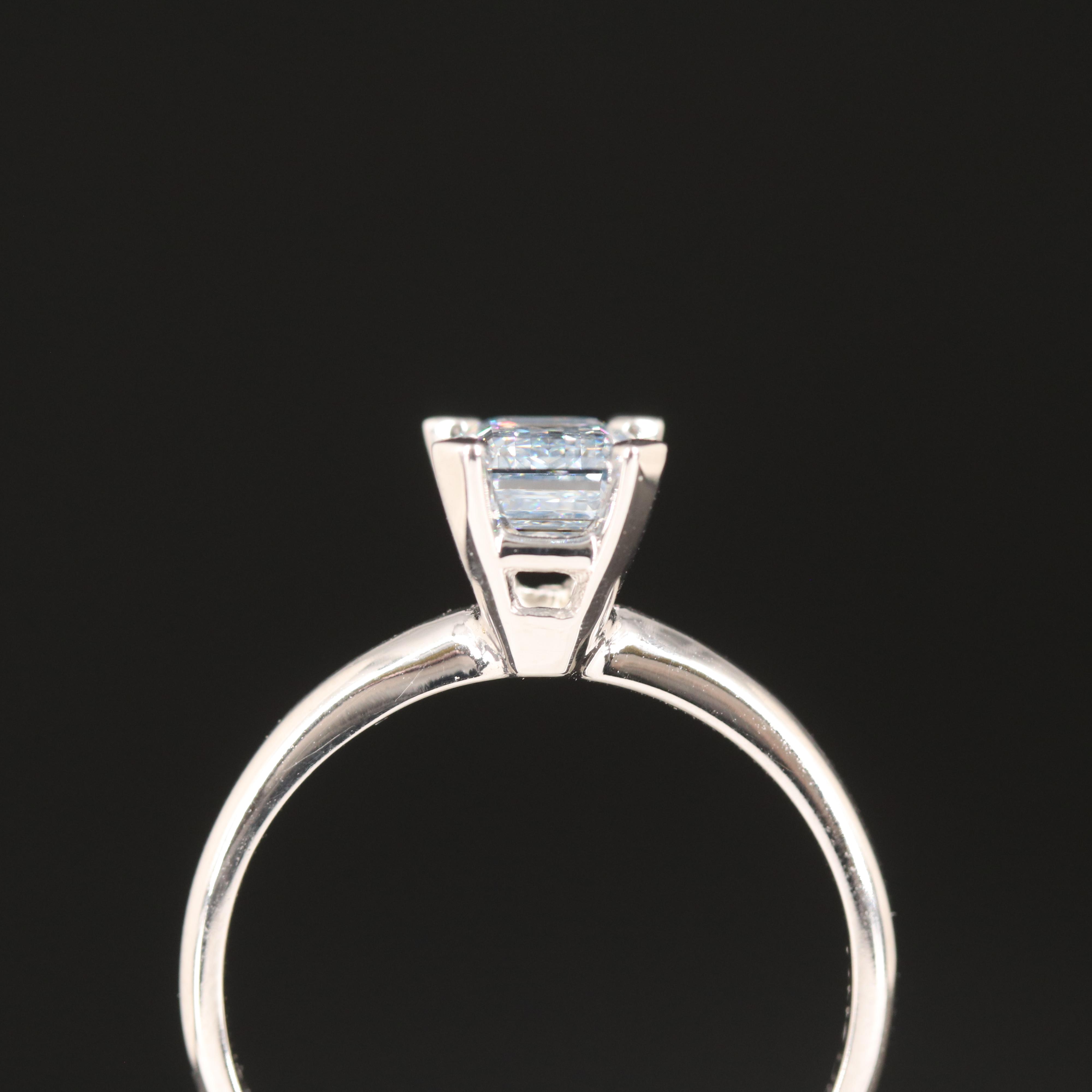 14K 0.79 CT Lab Grown Diamond Solitaire Ring