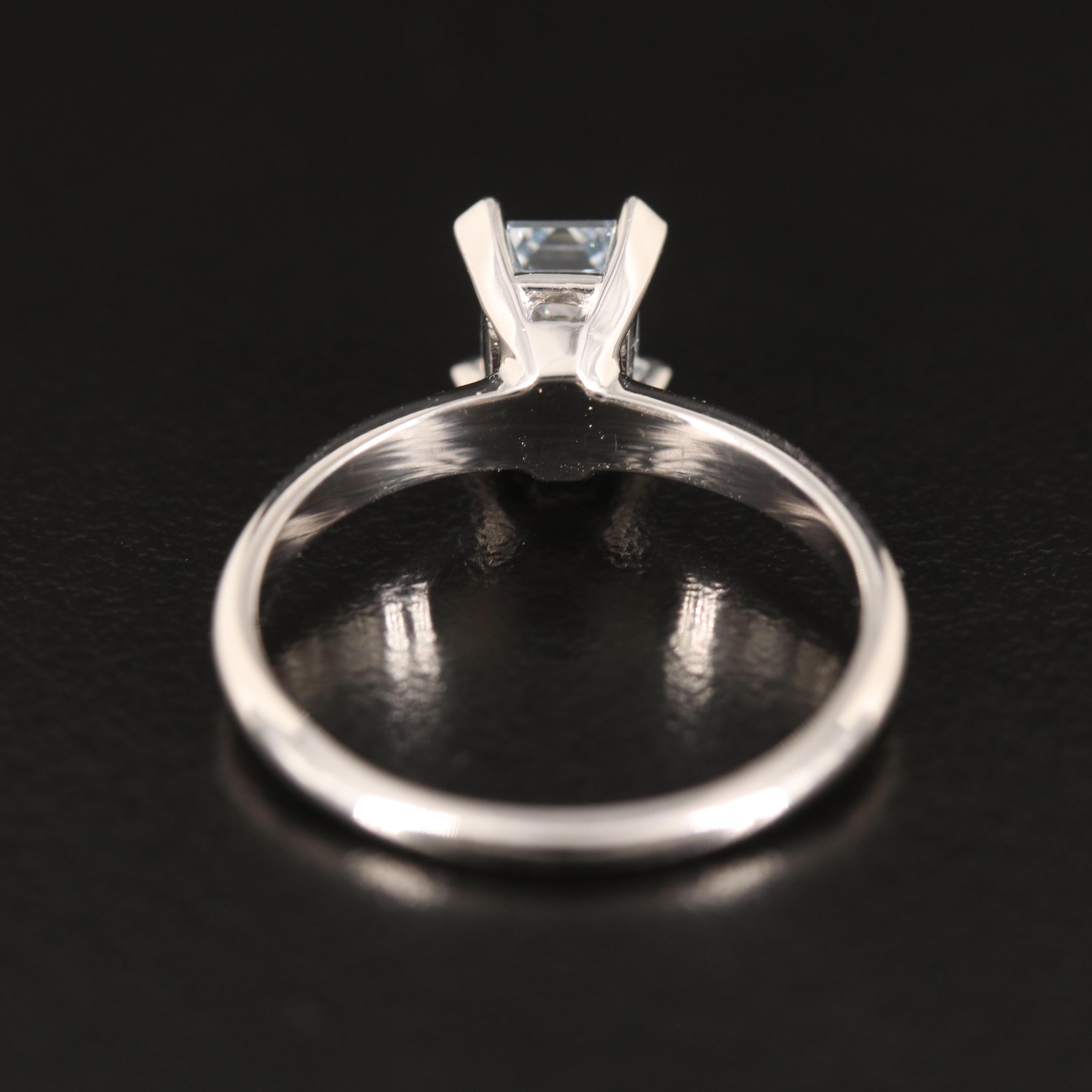 14K 0.79 CT Lab Grown Diamond Solitaire Ring