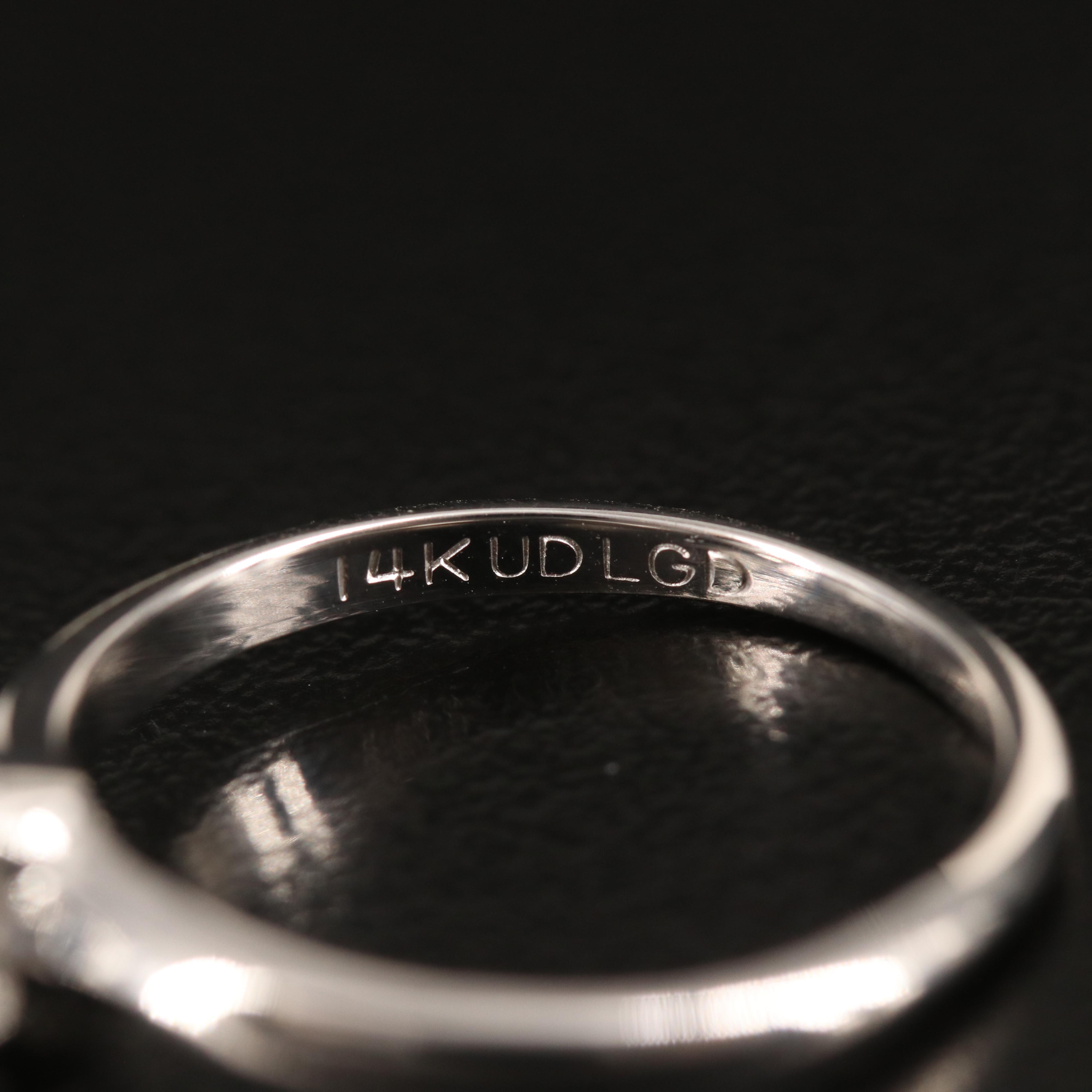 14K 0.79 CT Lab Grown Diamond Solitaire Ring