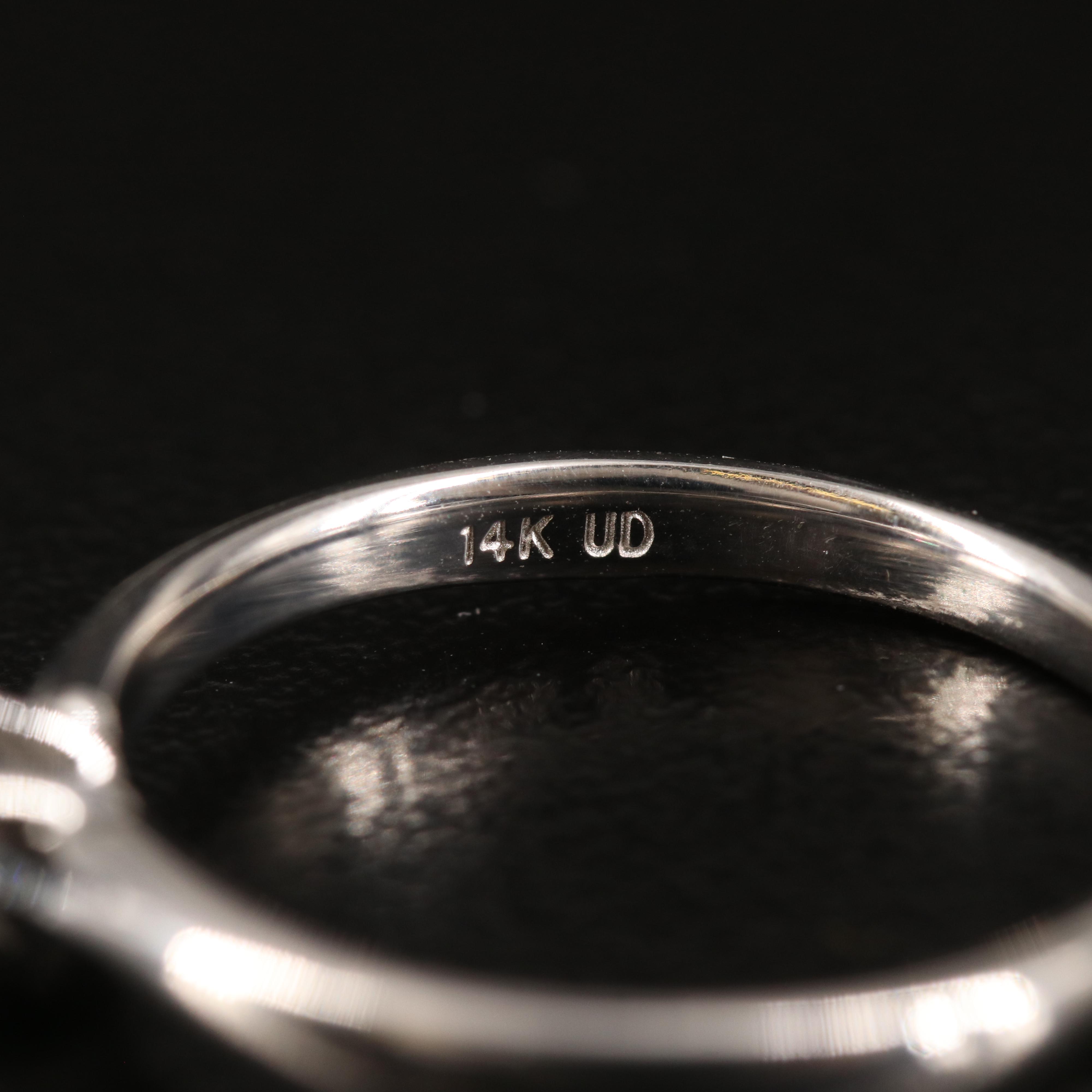 14K 0.56 CT Lab Grown Diamond Solitaire Ring