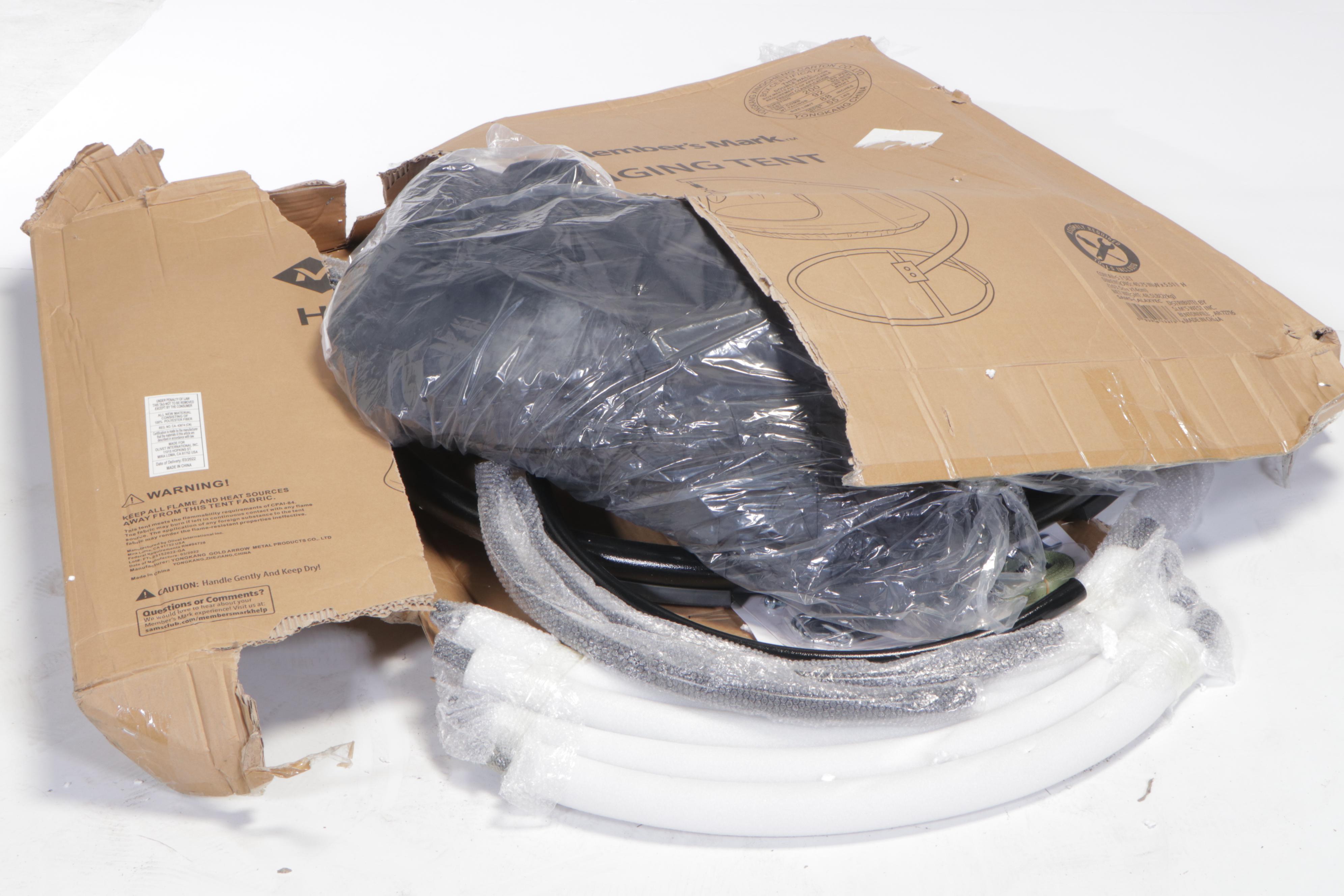 Member's Mark Hangout Pod Hanging Tent in Galaxy Print