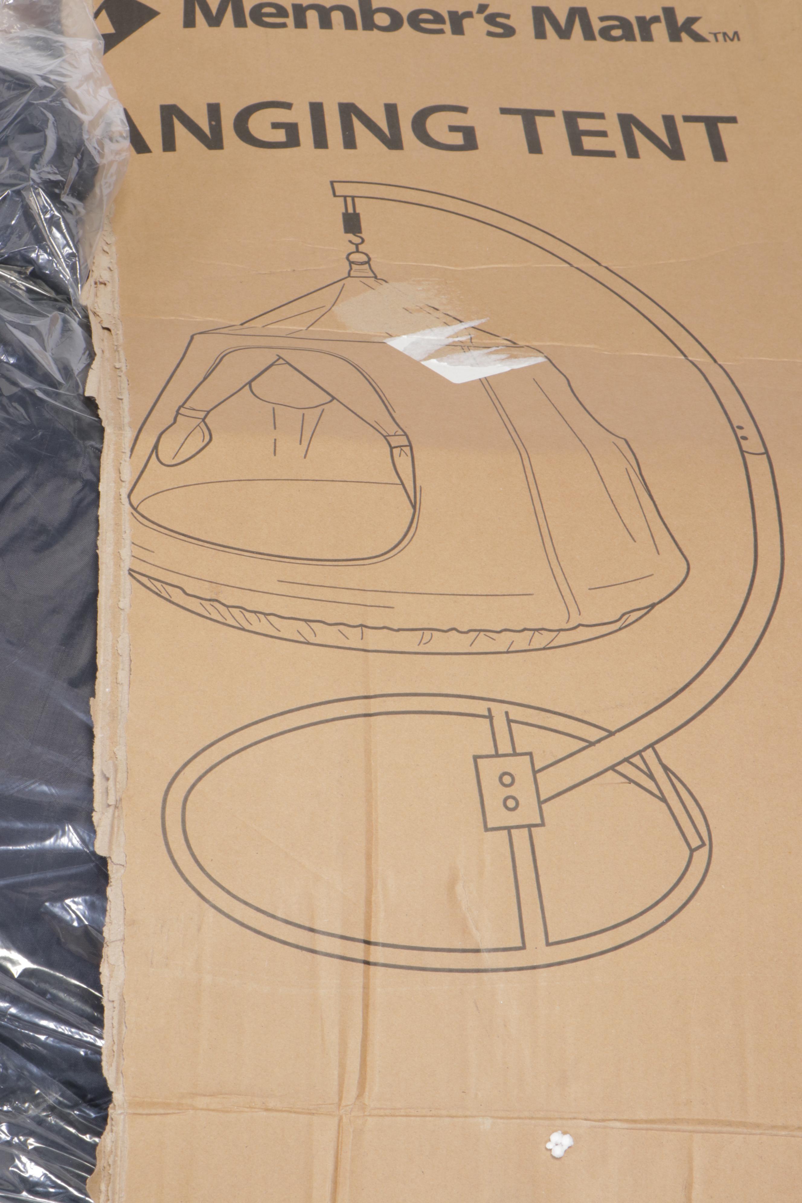 Member's Mark Hangout Pod Hanging Tent in Galaxy Print