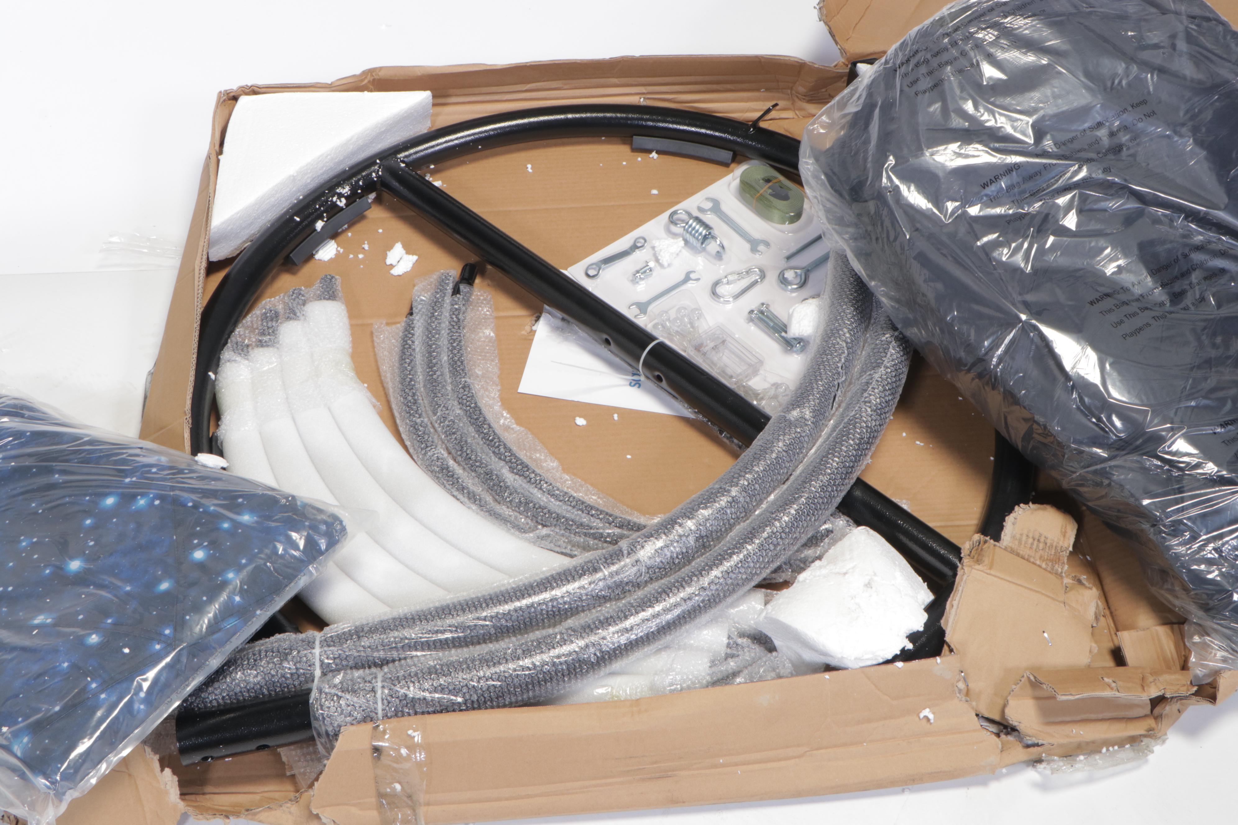 Member's Mark Hangout Pod Hanging Tent in Galaxy Print