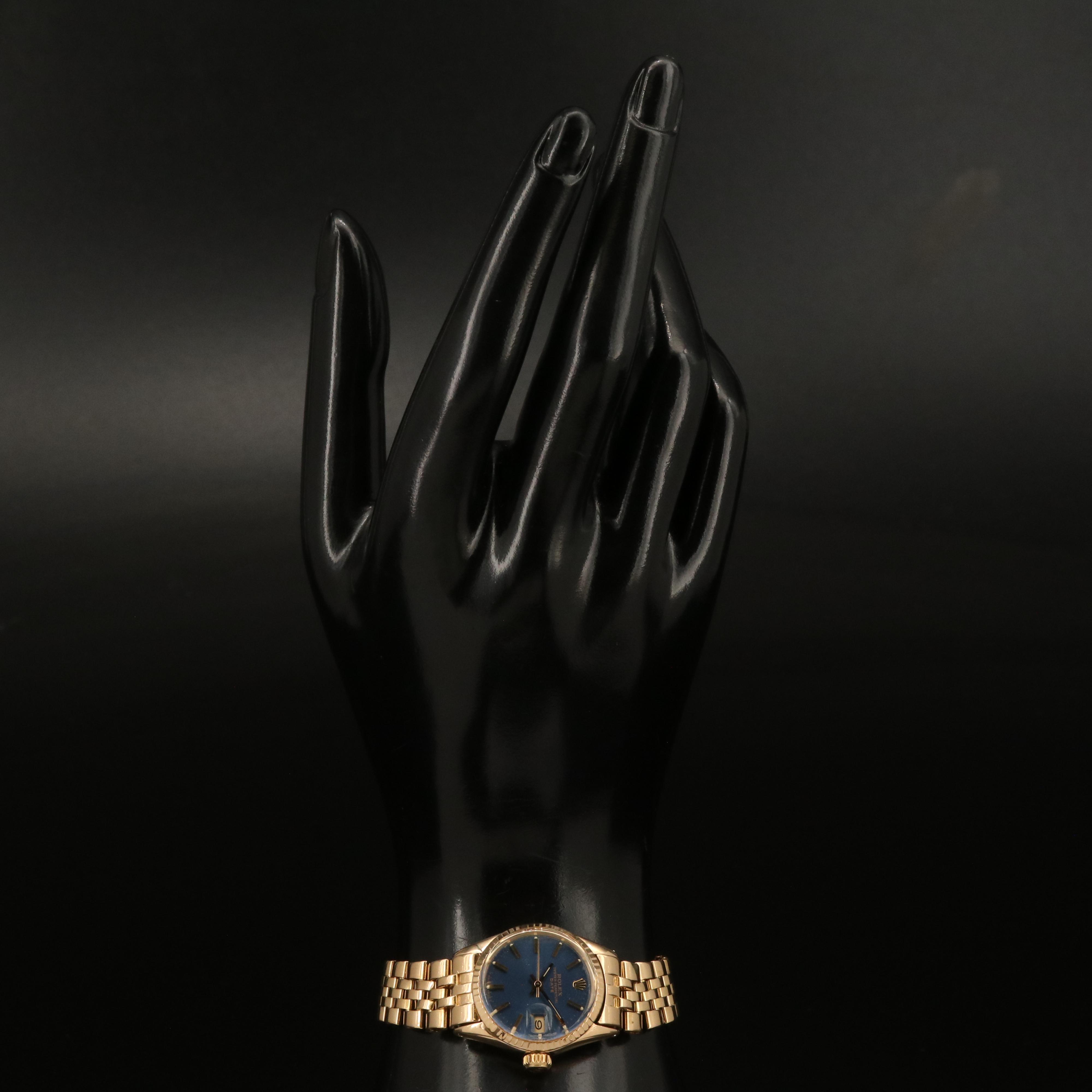 1966 Rolex Oyster Perpetual Date 18K Watch