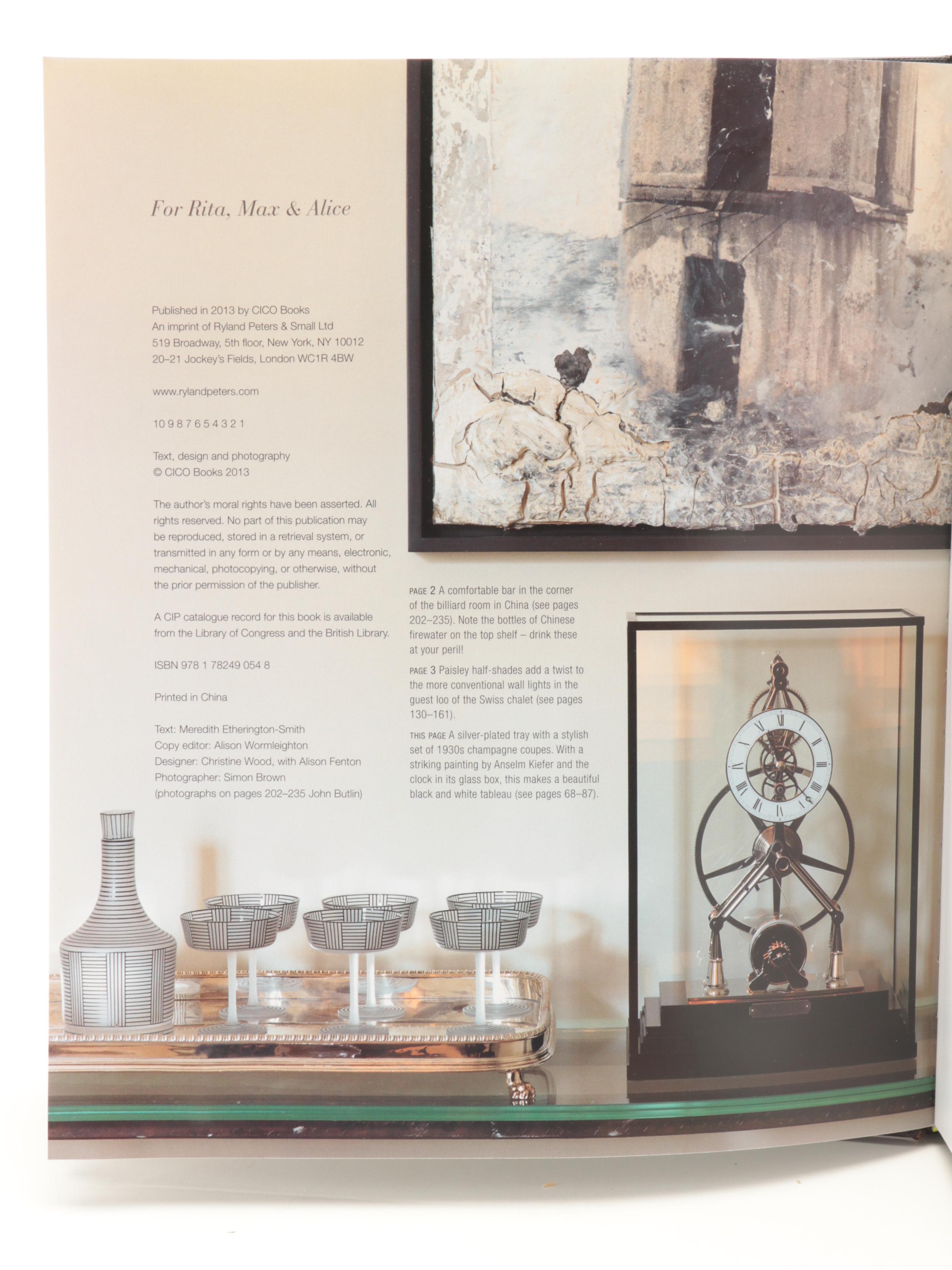 Signed "The Home Within Us" by Bobby McAlpine and More Interior Design Books