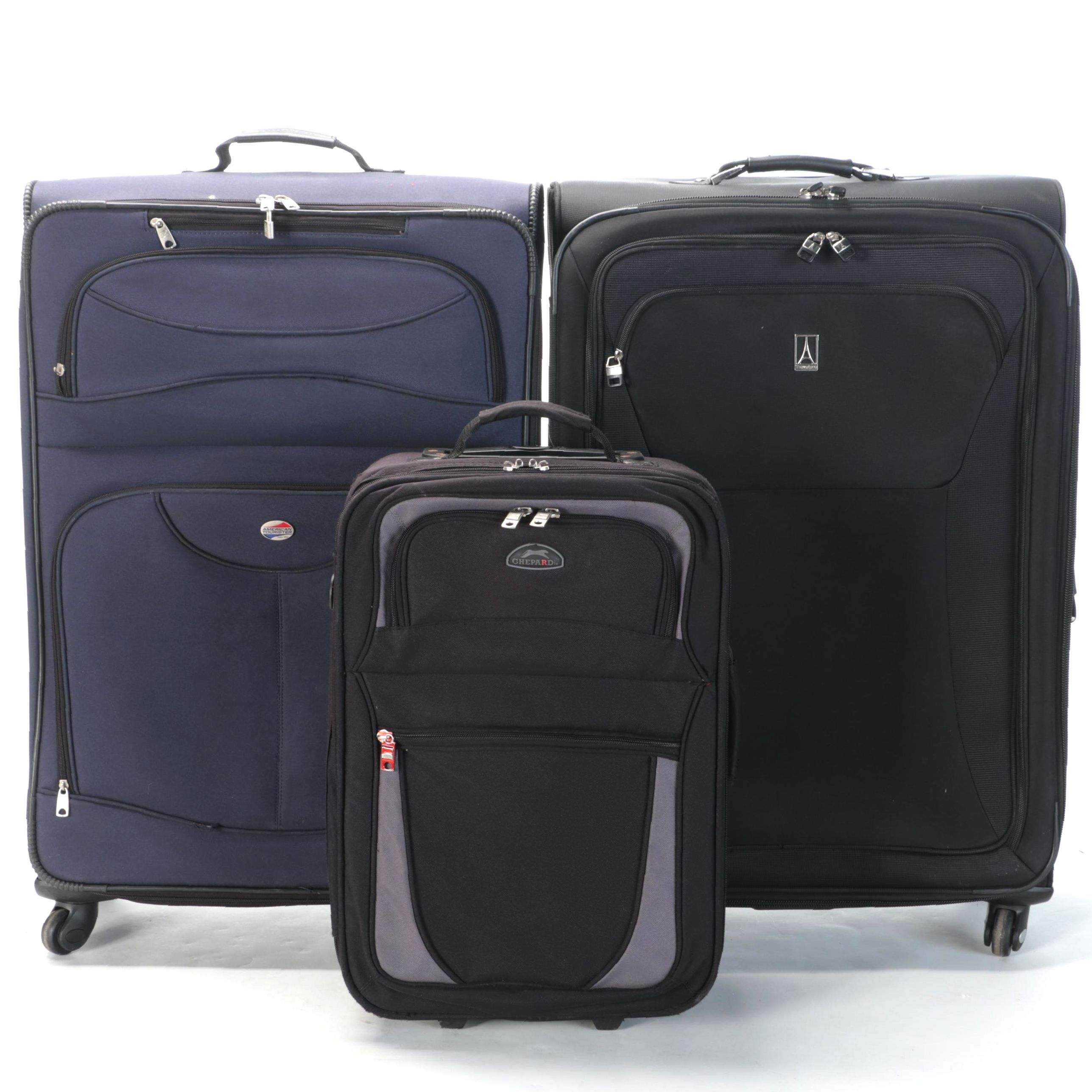 Ghepard Carry On with Rolling Suitcase Collection