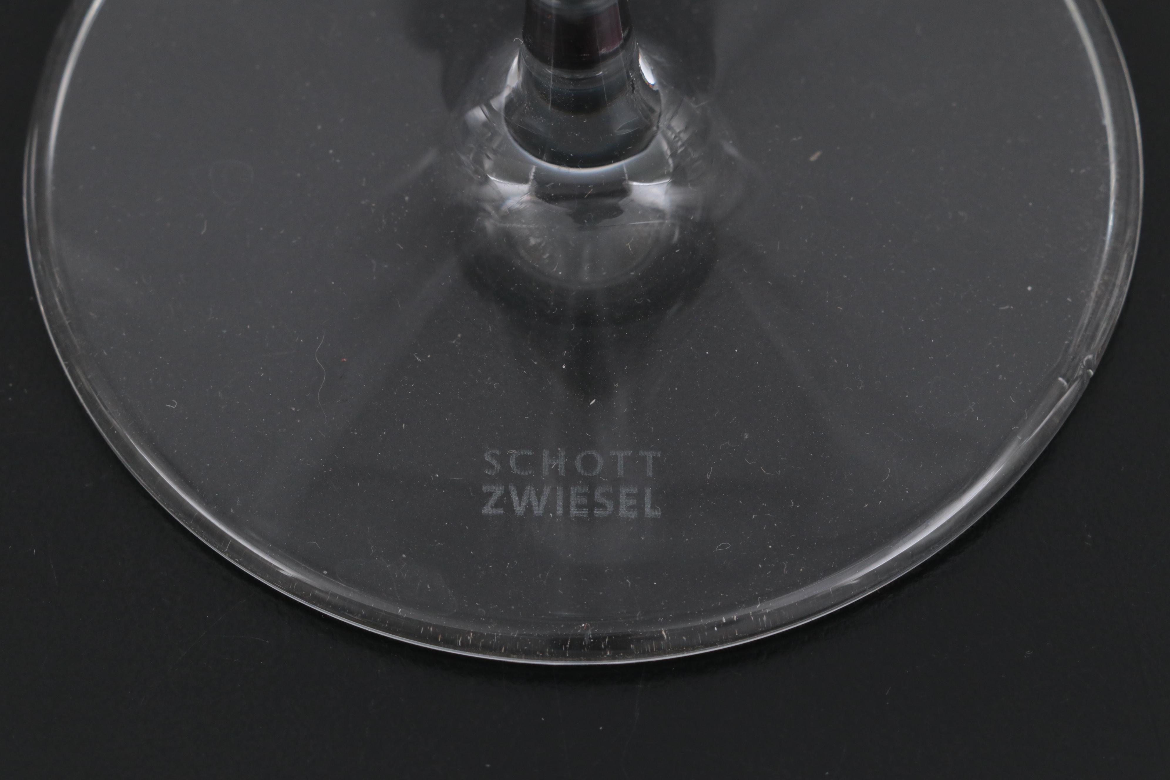 Schott-Zwiesel "Pure" Clear Crystal Champagne Coupes