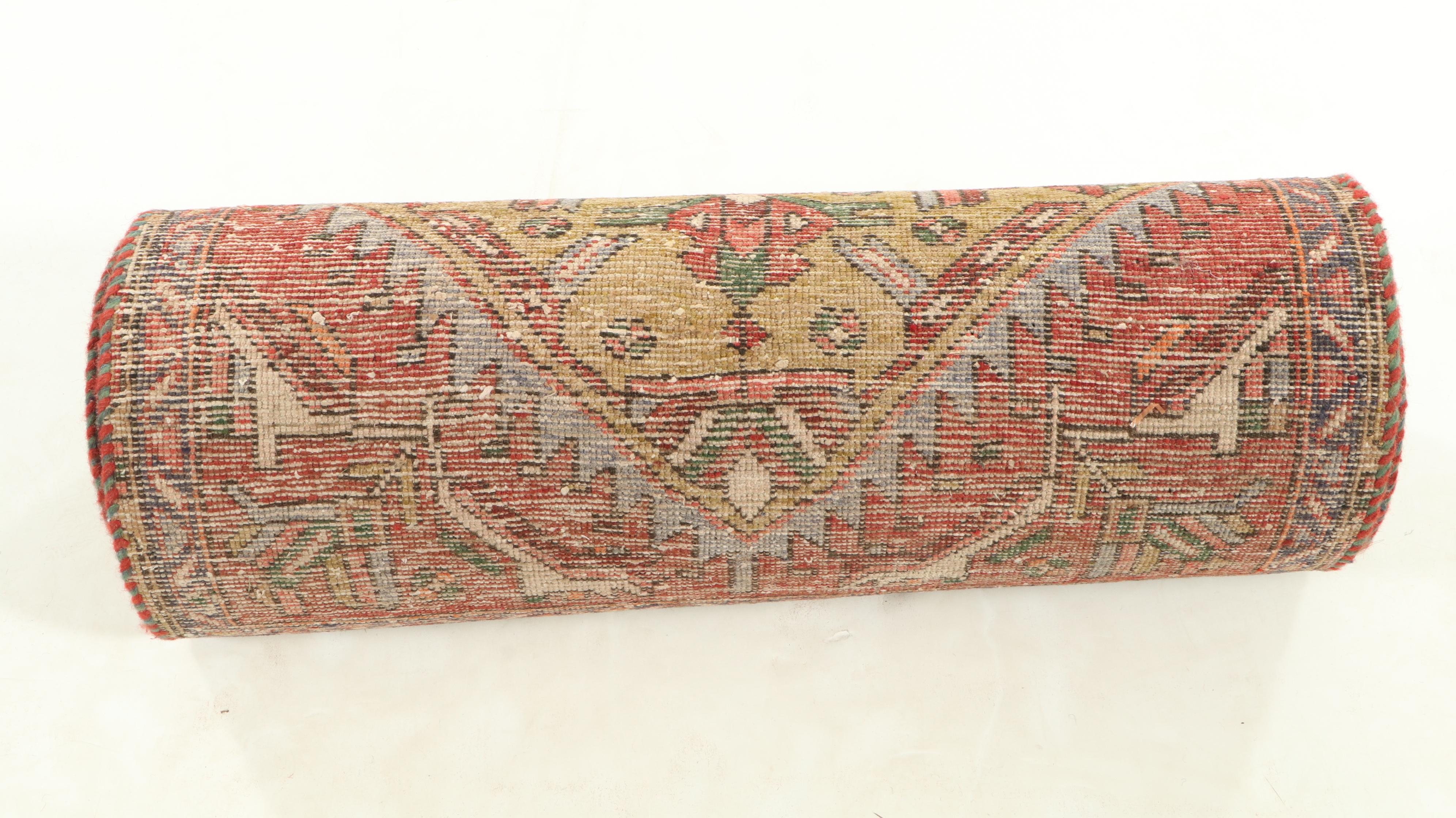 2'6 x 13'6 Hand-Knotted Persian Qashqai Carpet Runner