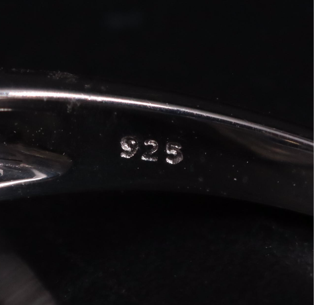 Sterling Silver Sapphire Ring