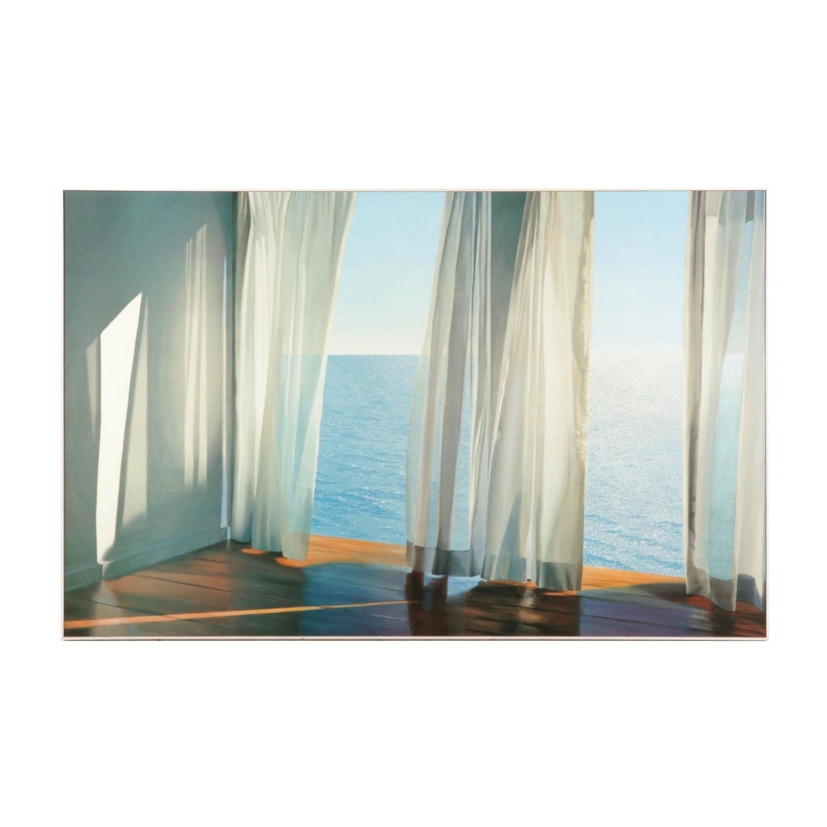 Offset Lithograph After Alice Dalton Brown "Blue Comes Through," Circa 2000