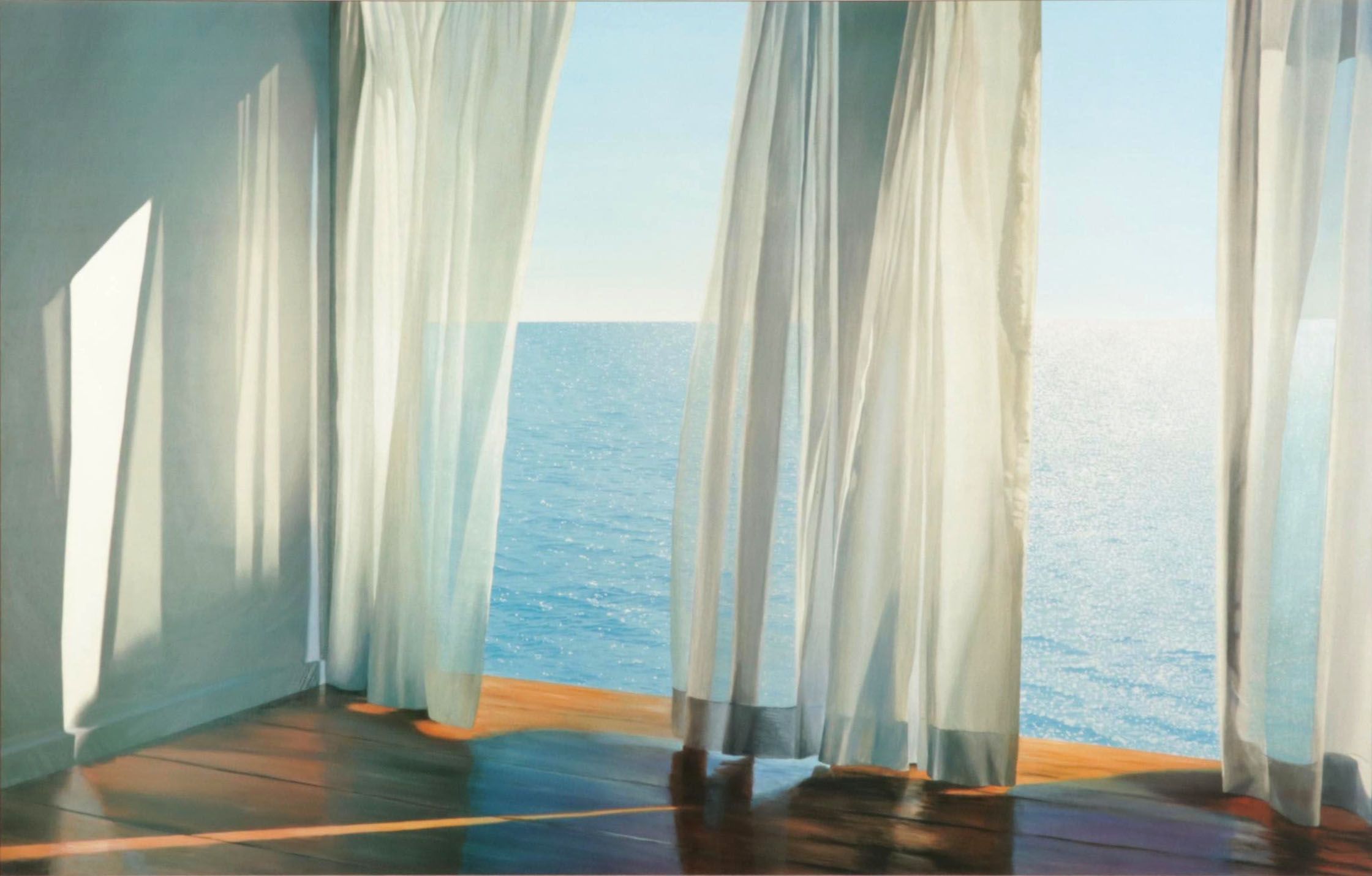 Offset Lithograph After Alice Dalton Brown "Blue Comes Through," Circa 2000