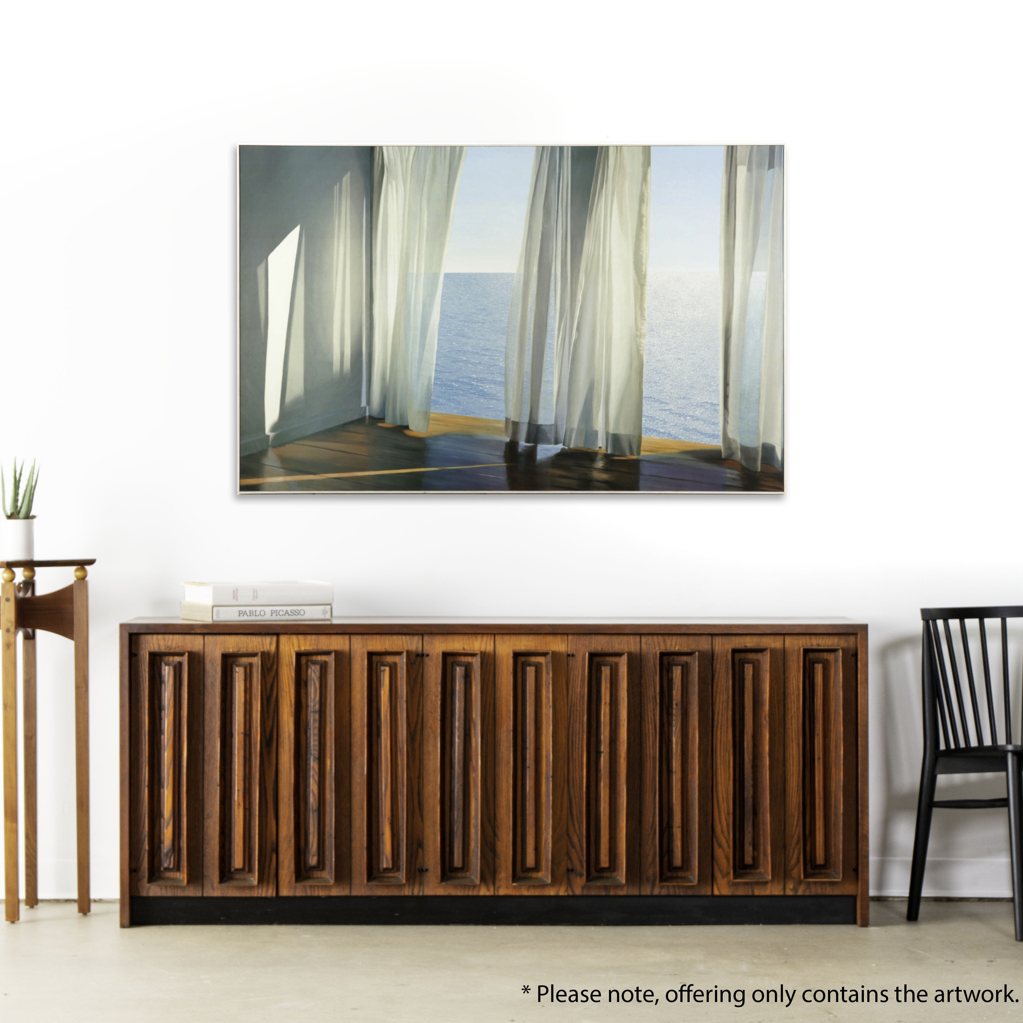 Offset Lithograph After Alice Dalton Brown "Blue Comes Through," Circa 2000