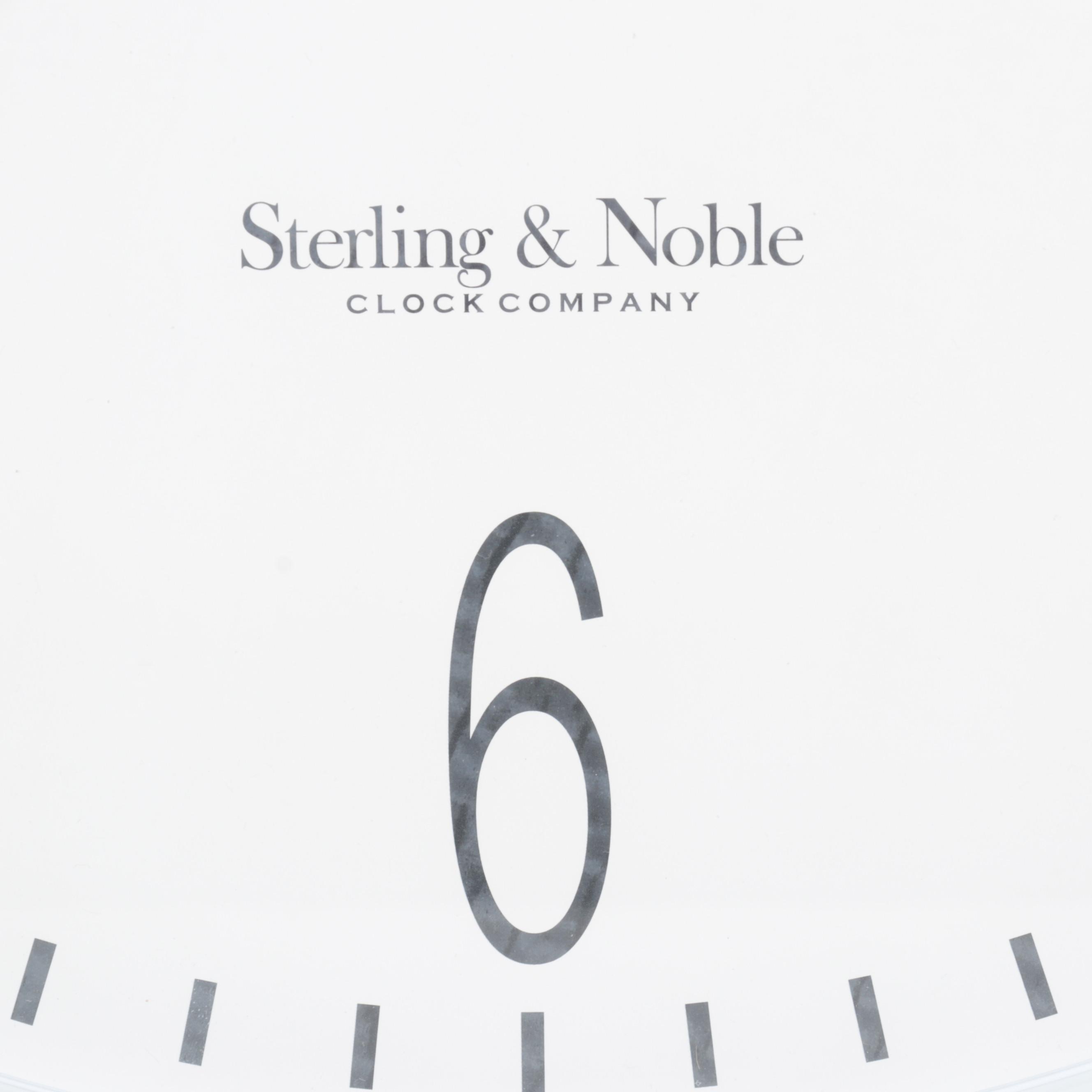 Sterling & Noble Wall Clock with Illuminated "Bar" and "Arcade" Signs