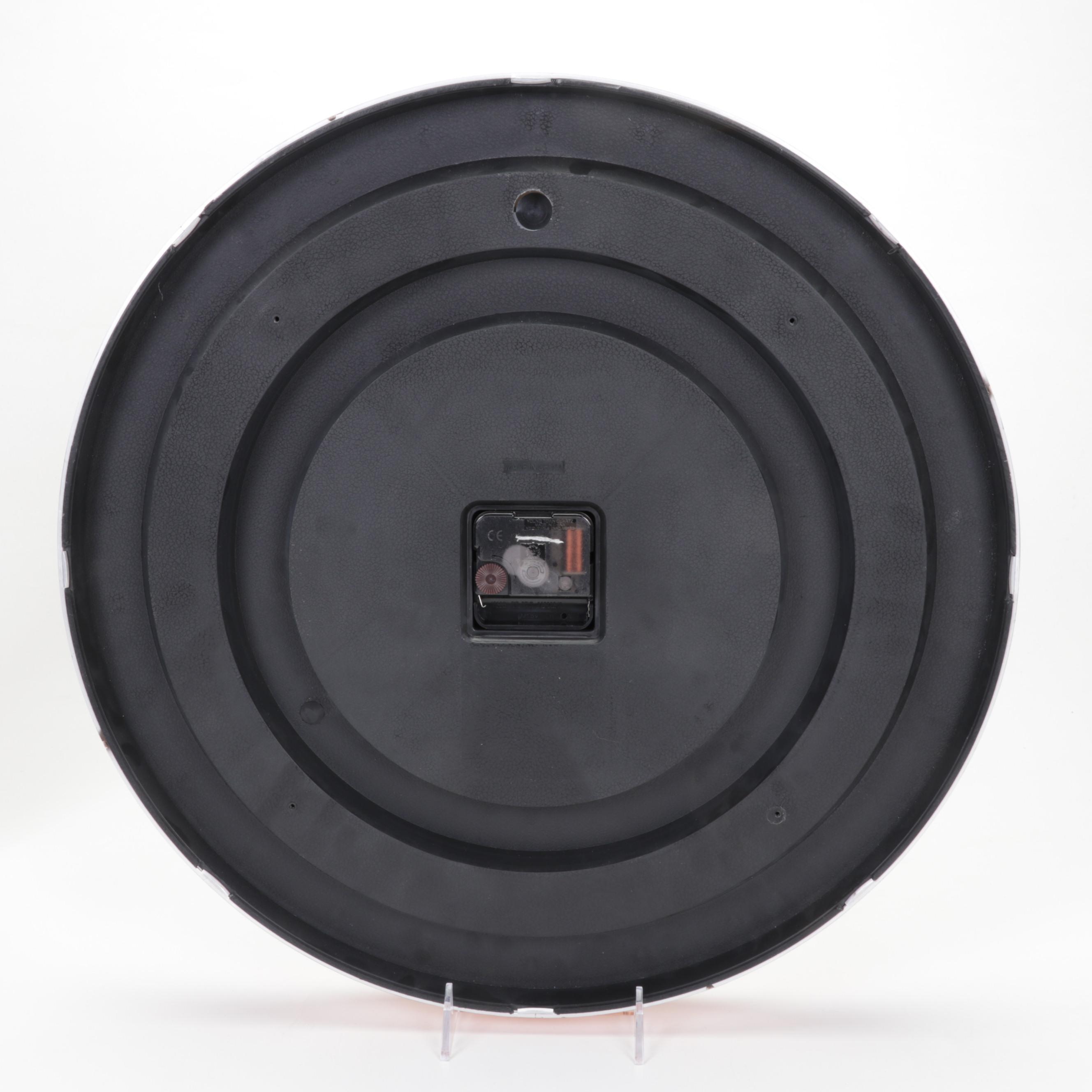 Sterling & Noble Wall Clock with Illuminated "Bar" and "Arcade" Signs