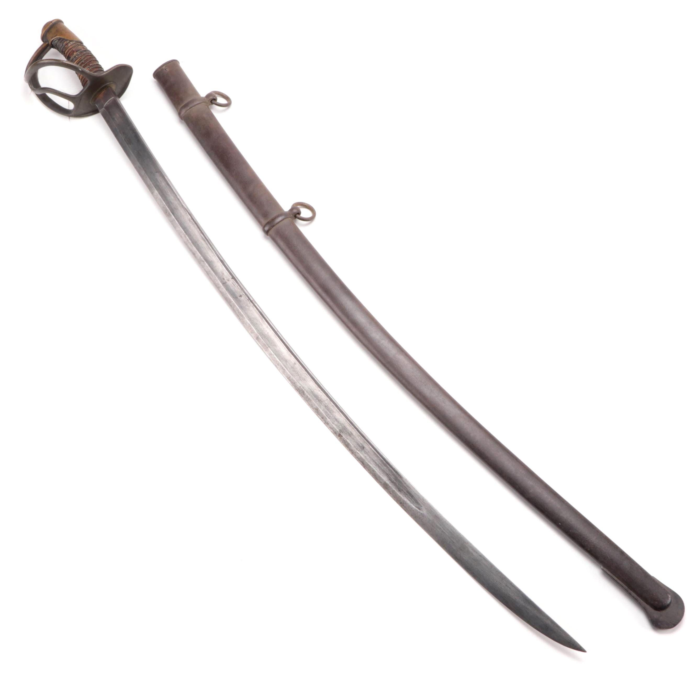Model 1860 Civil War Era Cavalry Saber and Scabbard