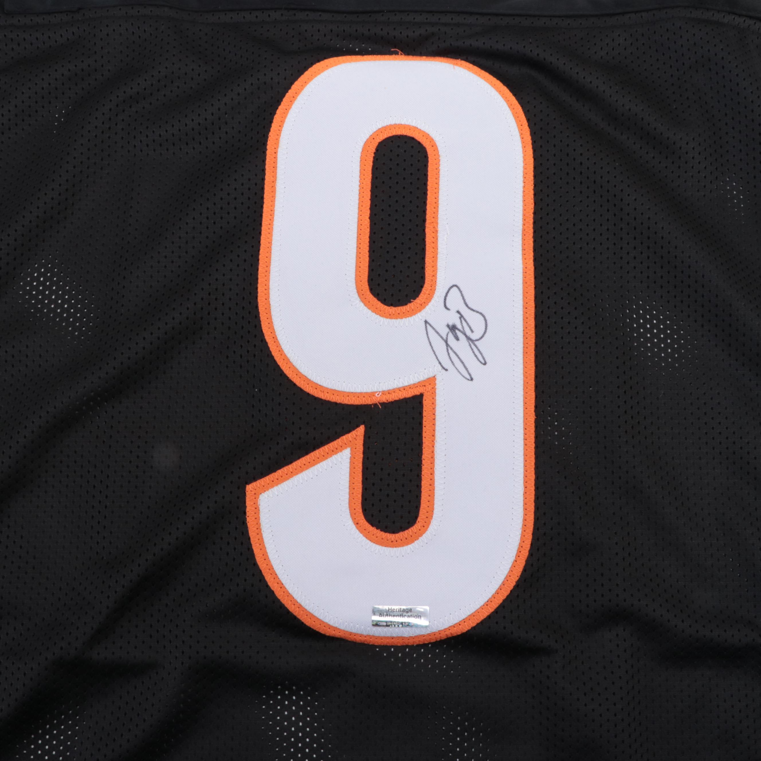 Cincinnati Bengals Joe Burrow Signed Football Jersey
