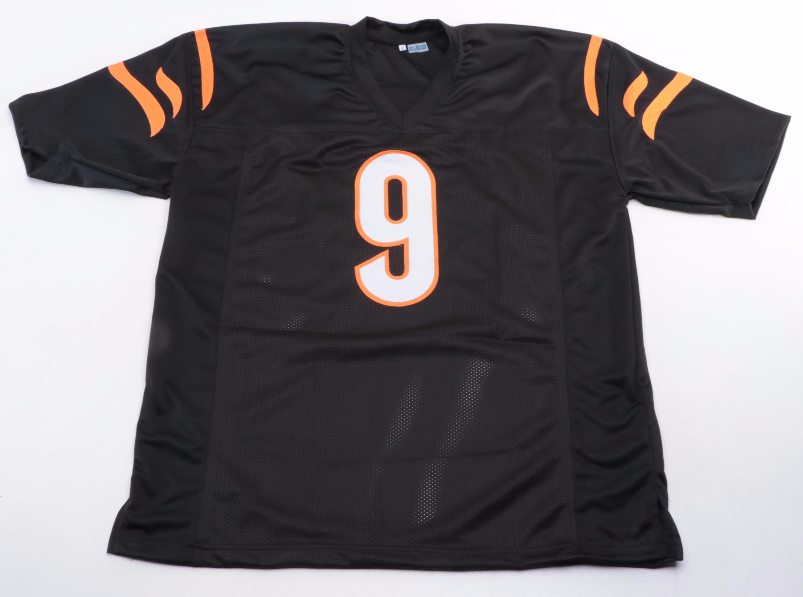 Cincinnati Bengals Joe Burrow Signed Football Jersey