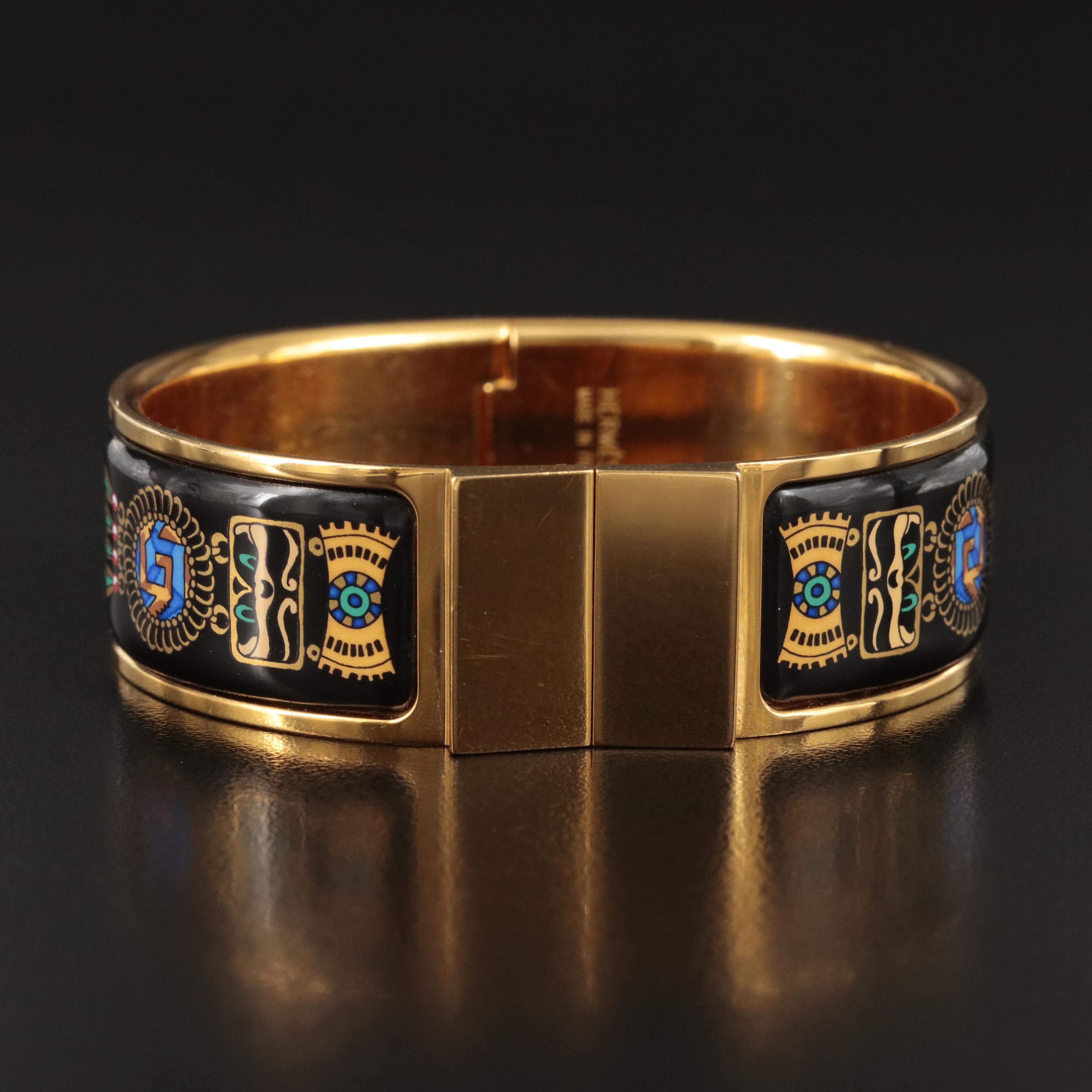 Hermès Enamel Bracelet