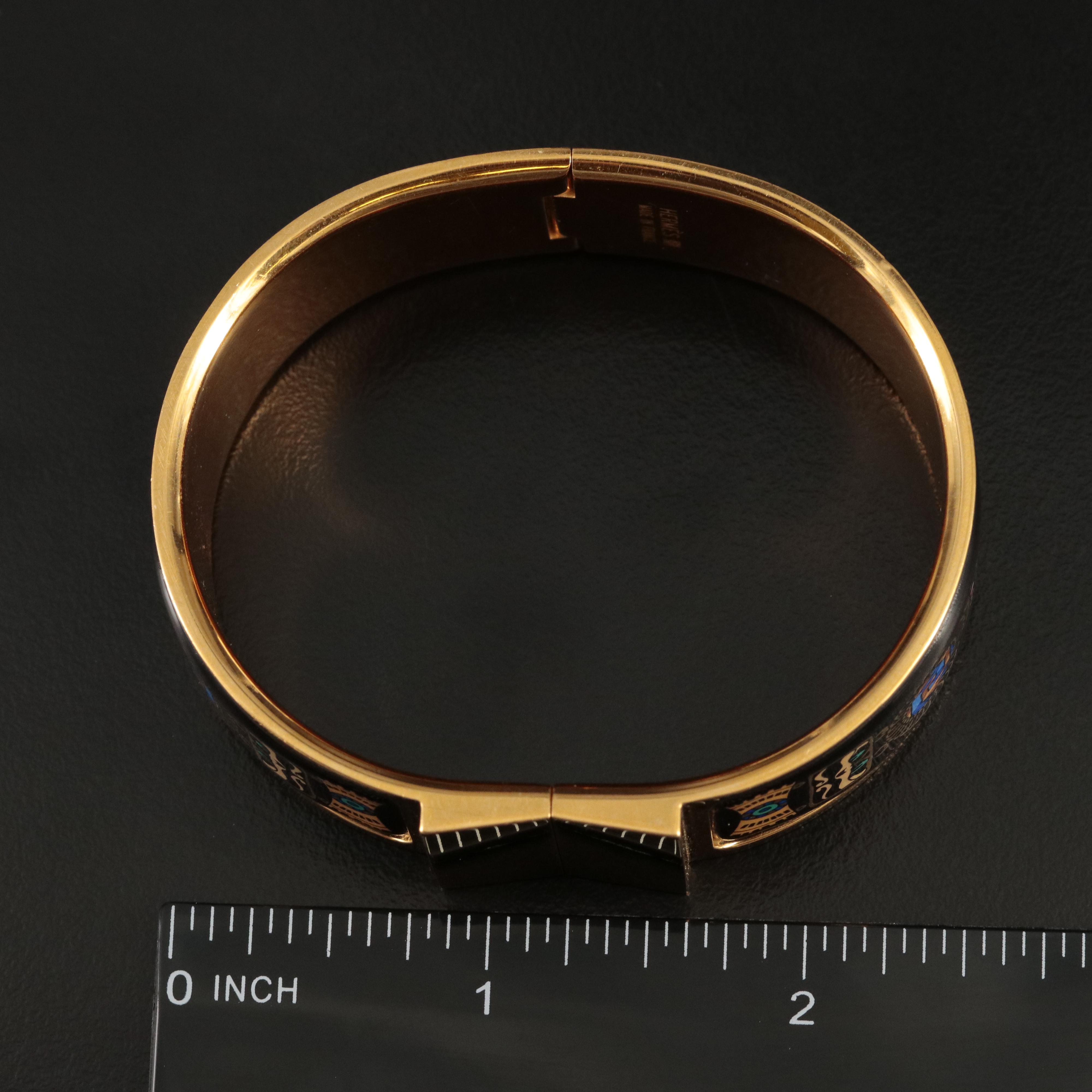 Hermès Enamel Bracelet