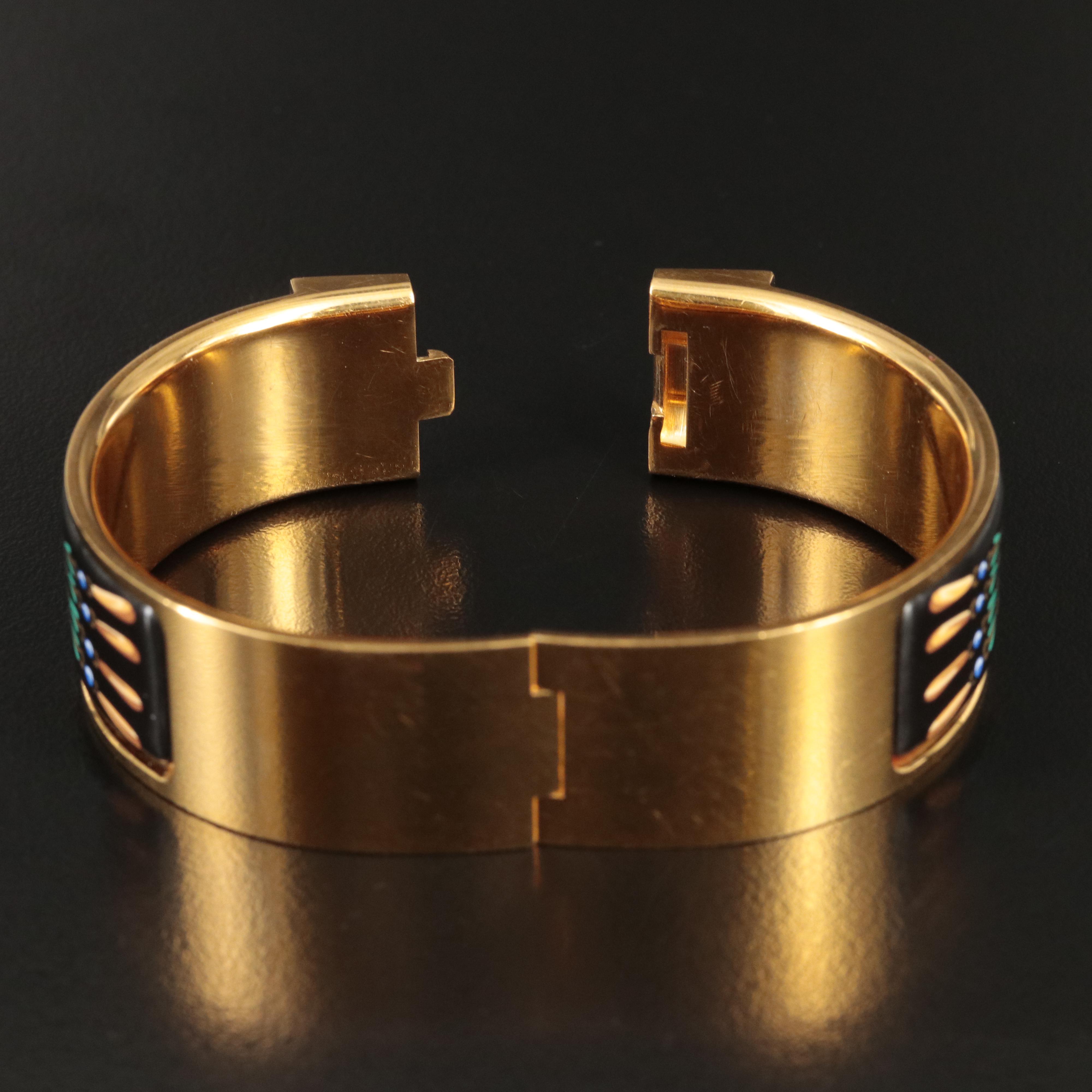 Hermès Enamel Bracelet