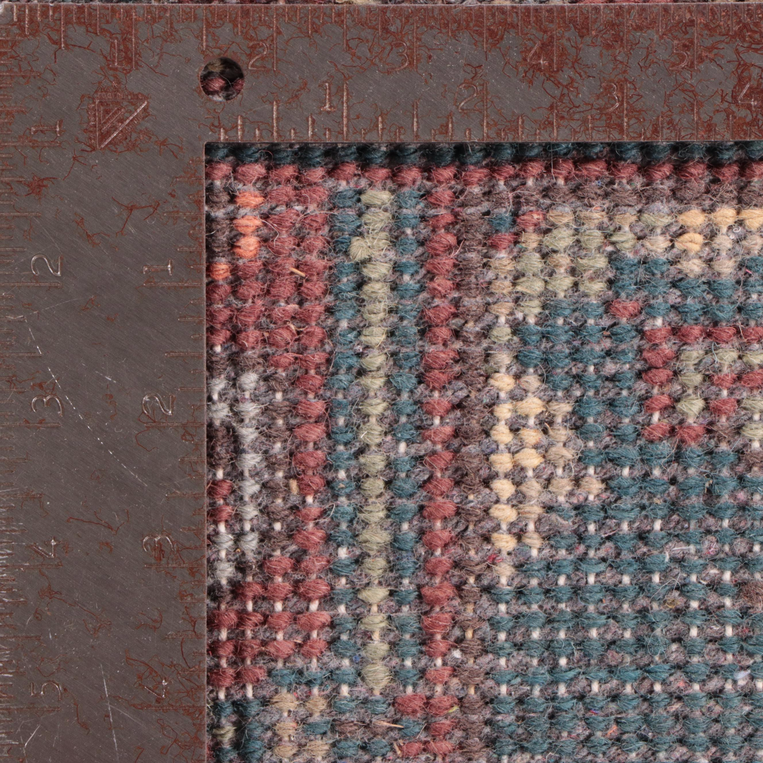 2'8 x 8'1 Hand-Knotted Indo-Turkish Oushak Style Carpet Runner