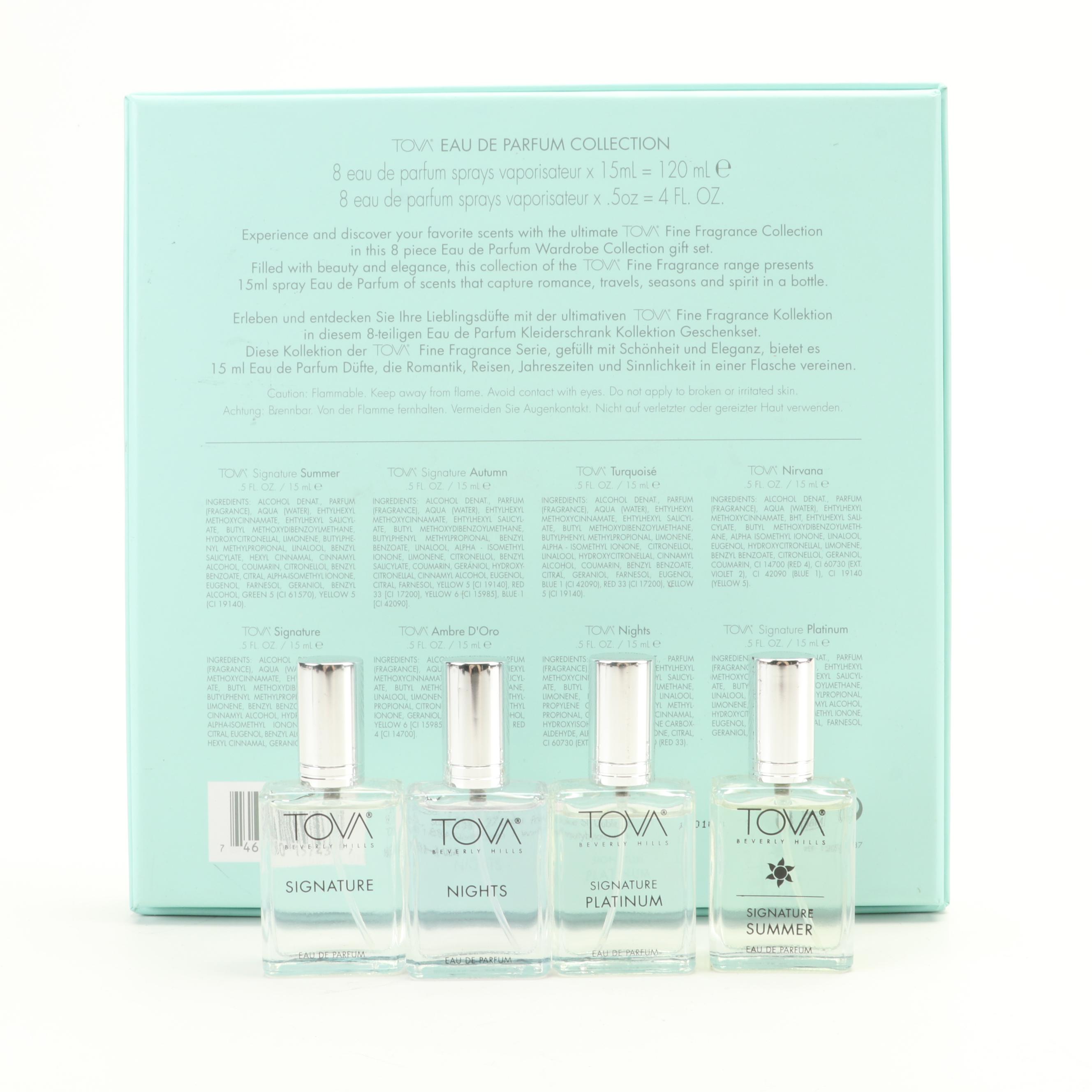 TOVA Beverly Hills Eau de Parfum Collection with Trinket Box