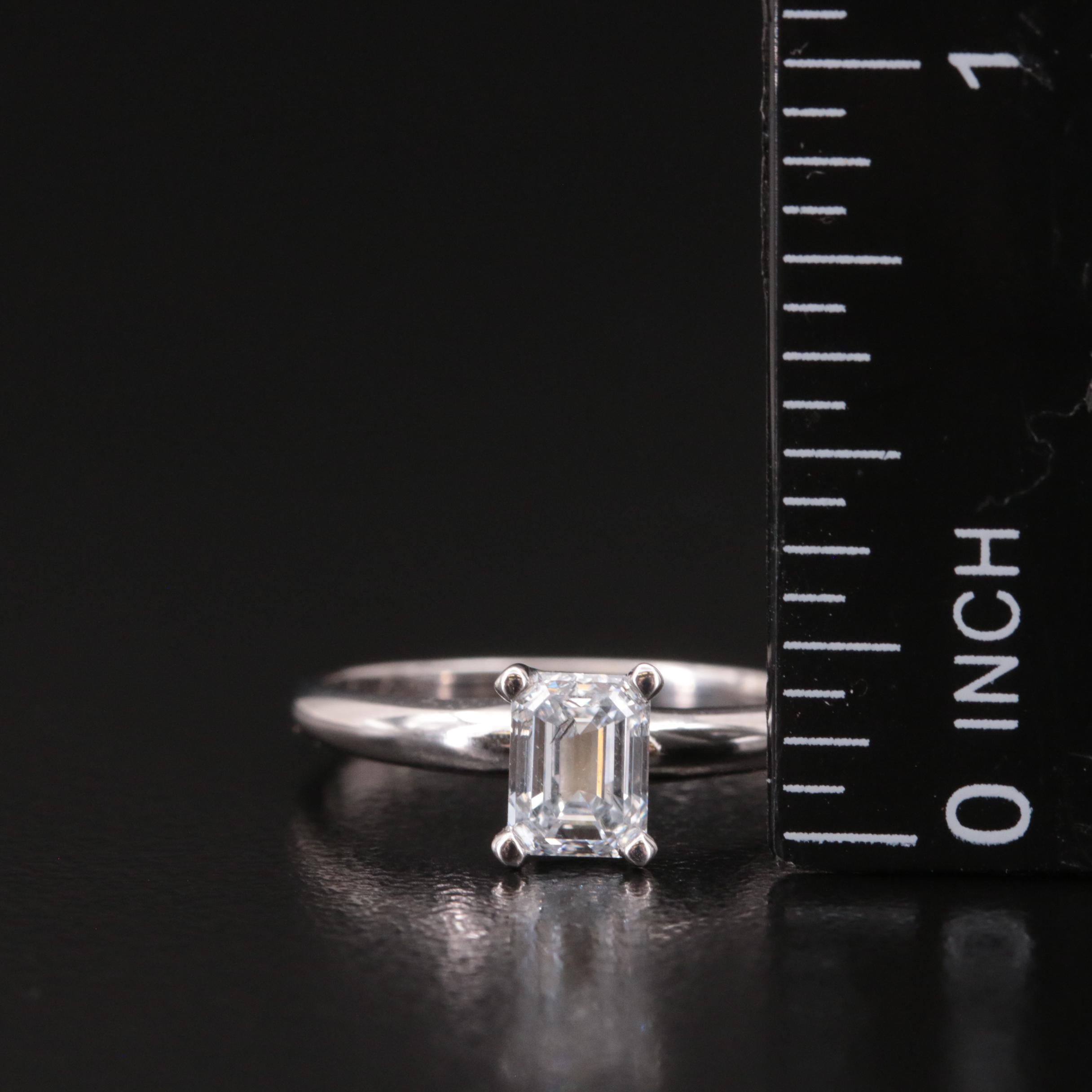 14K 0.36 CT Lab Grown Diamond Solitaire Ring