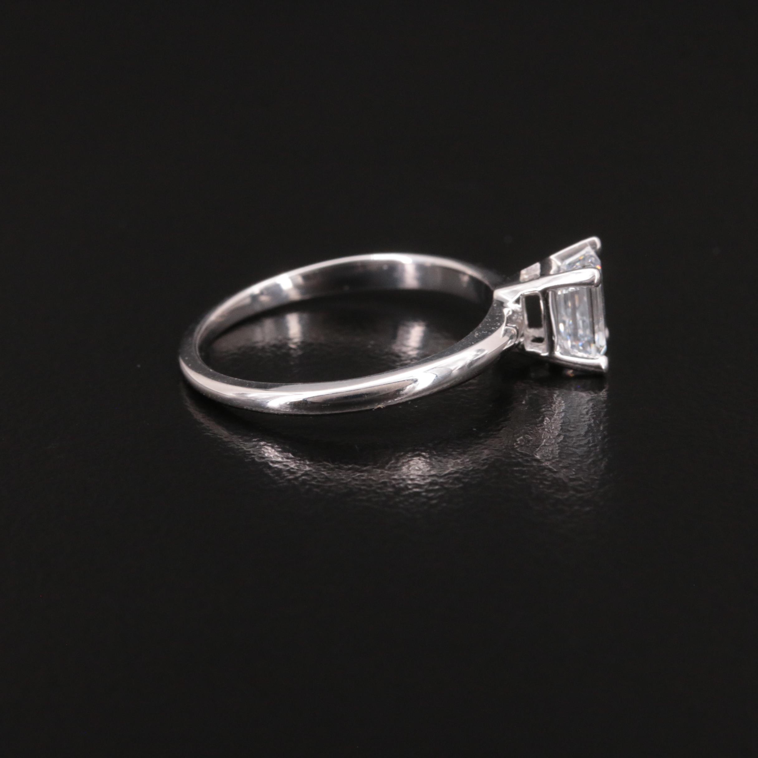 14K 0.36 CT Lab Grown Diamond Solitaire Ring